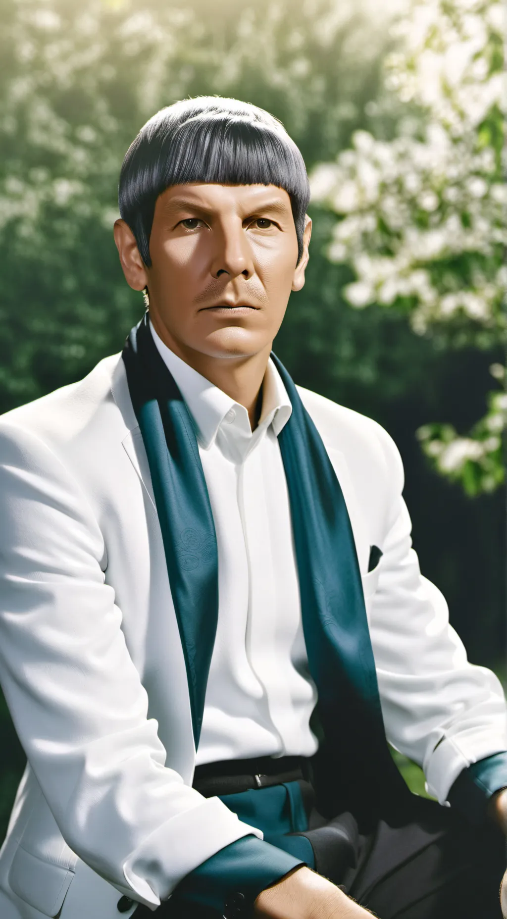 ai character: Spock background