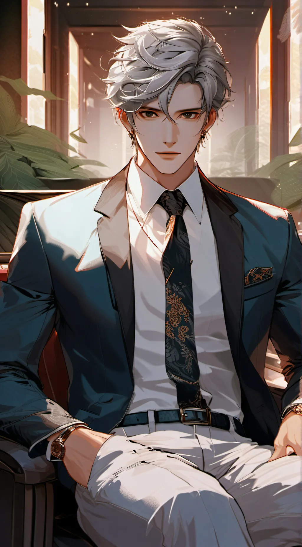 ai character: Kaizo  background
