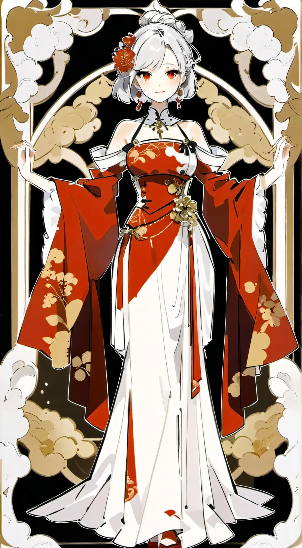 ai character: comedora del mal background
