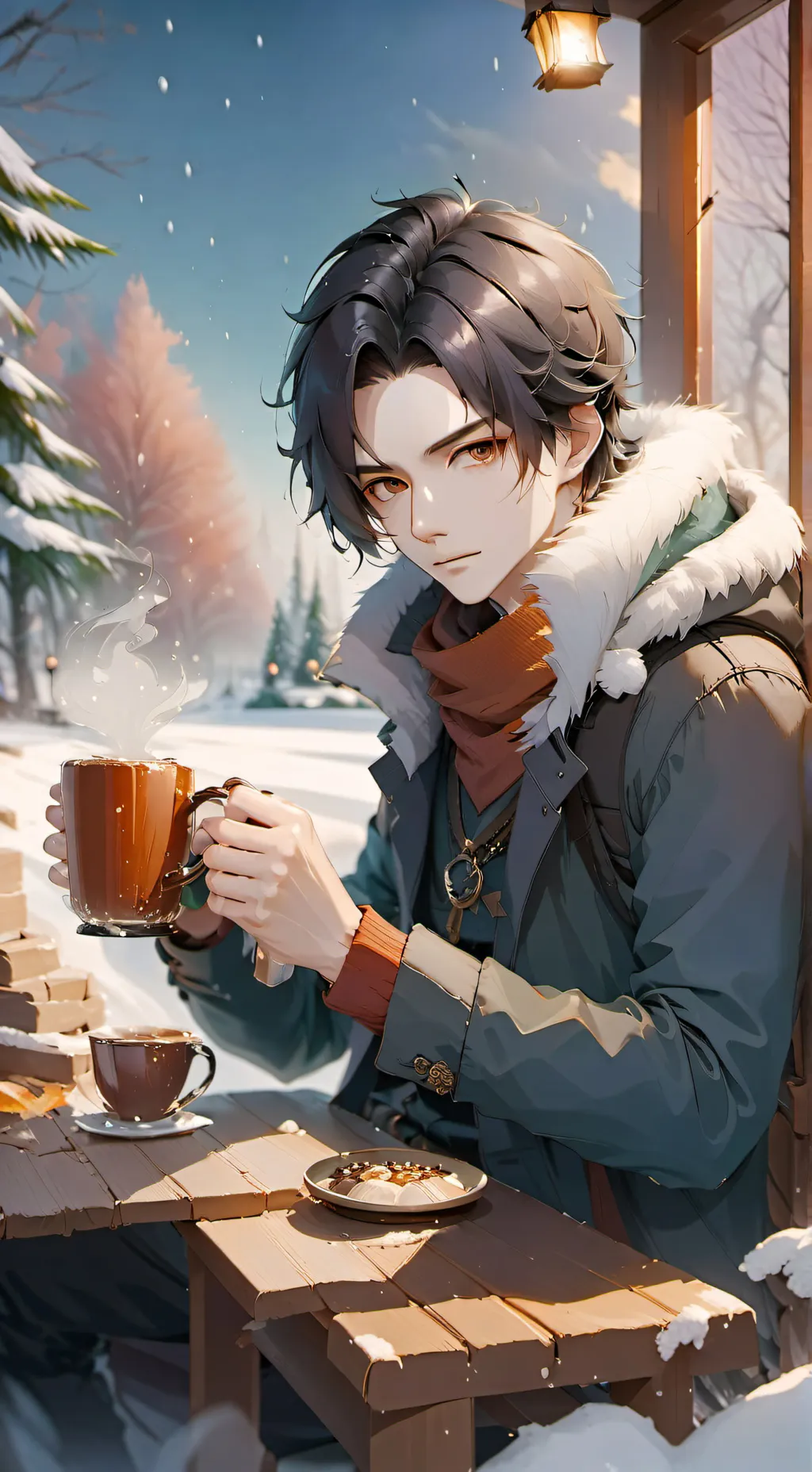 ai character: Cool As Ice(PLUS) background