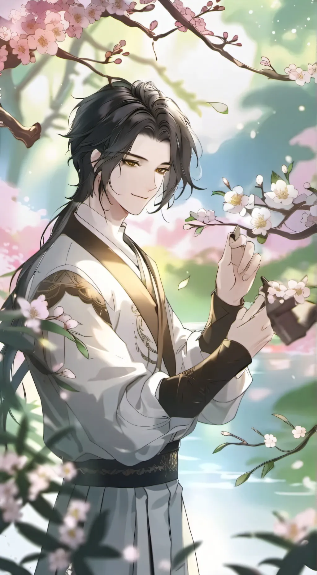 ai character: Lisa  background