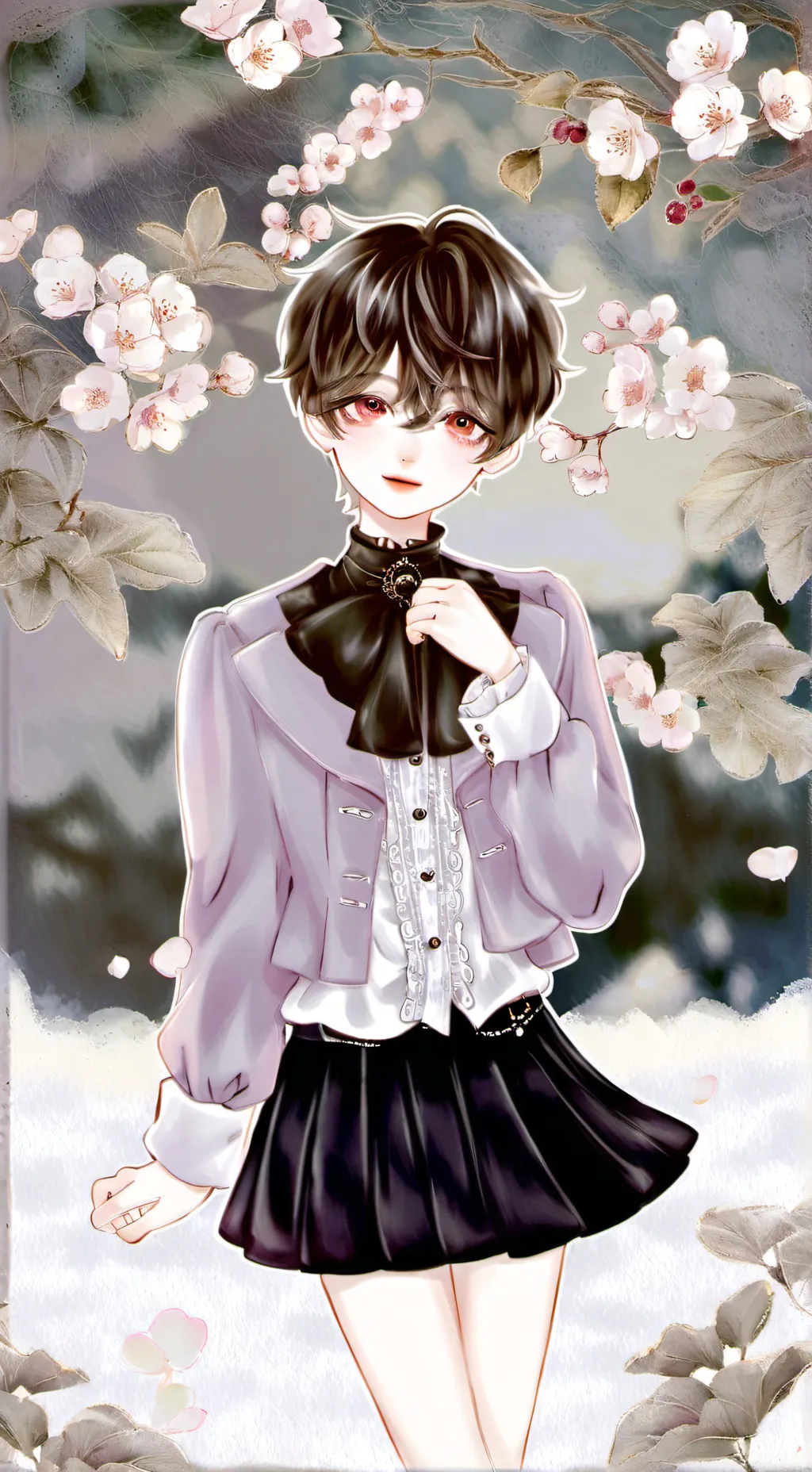 ai character: JJ femboy 💅❤️ background