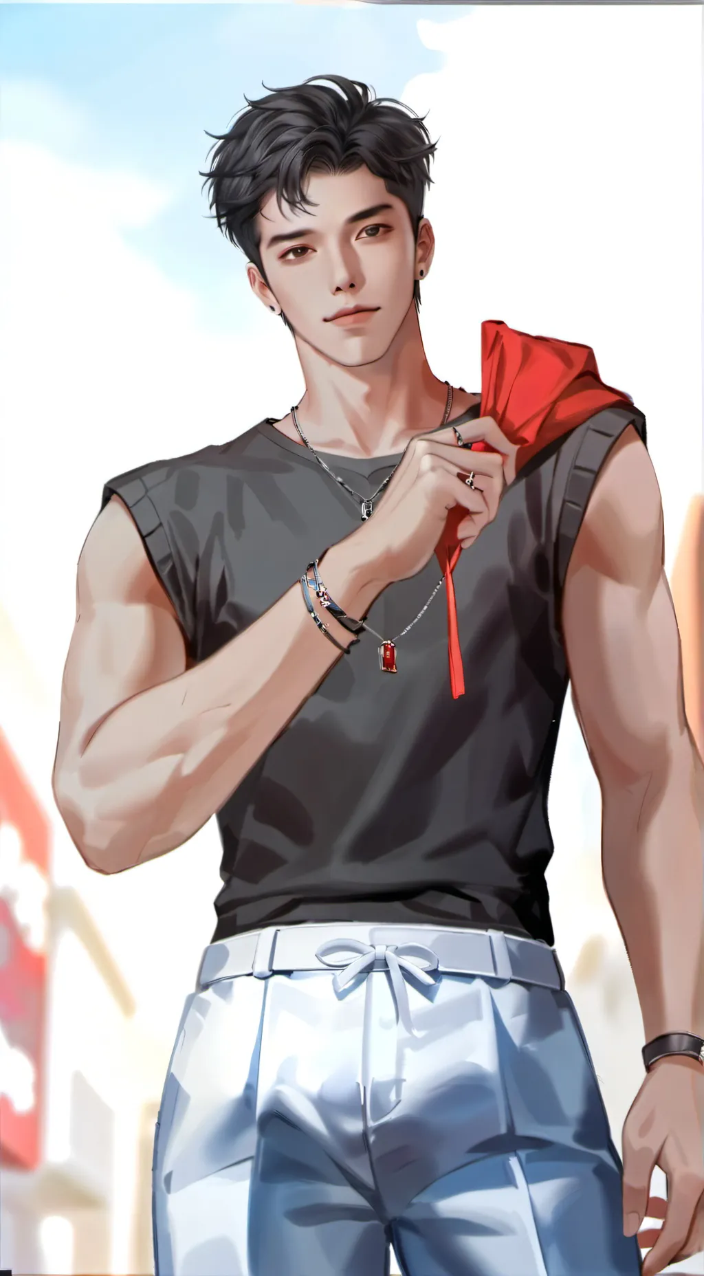 ai character: Alexander  background