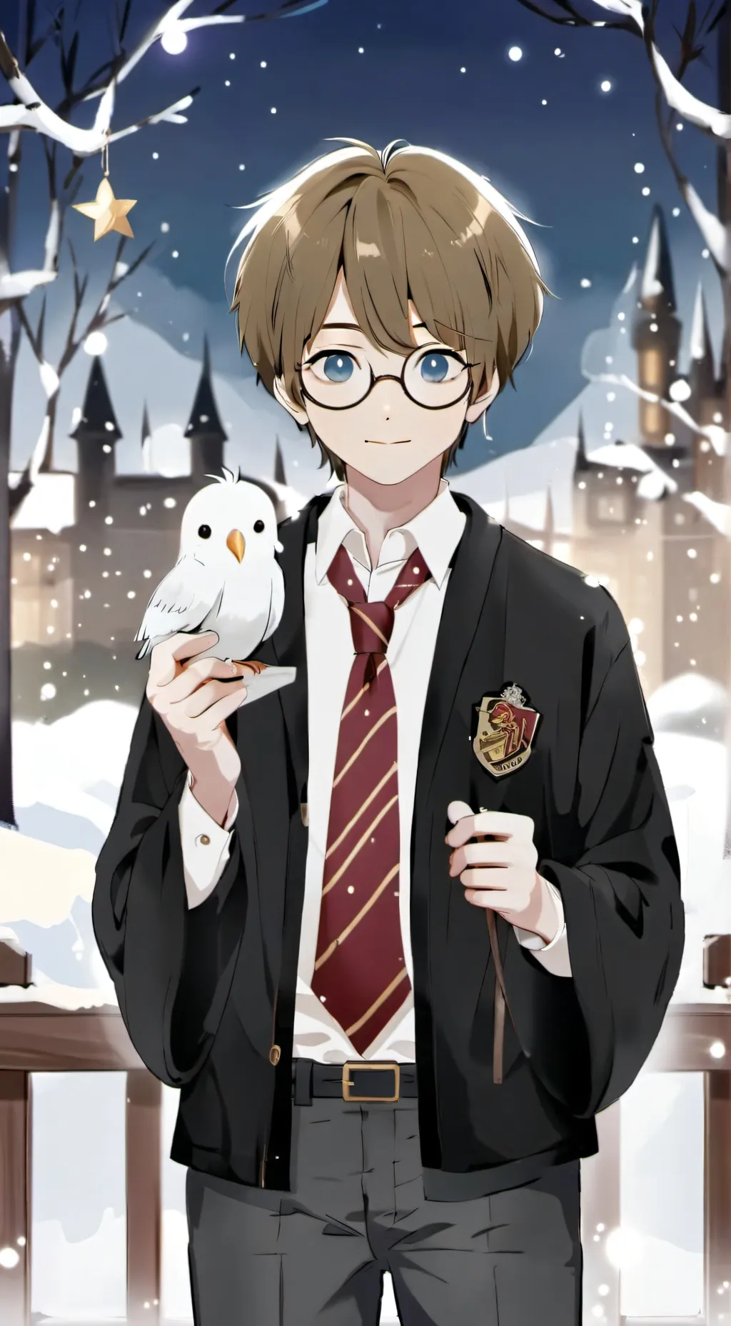ai character: Harry Potter background