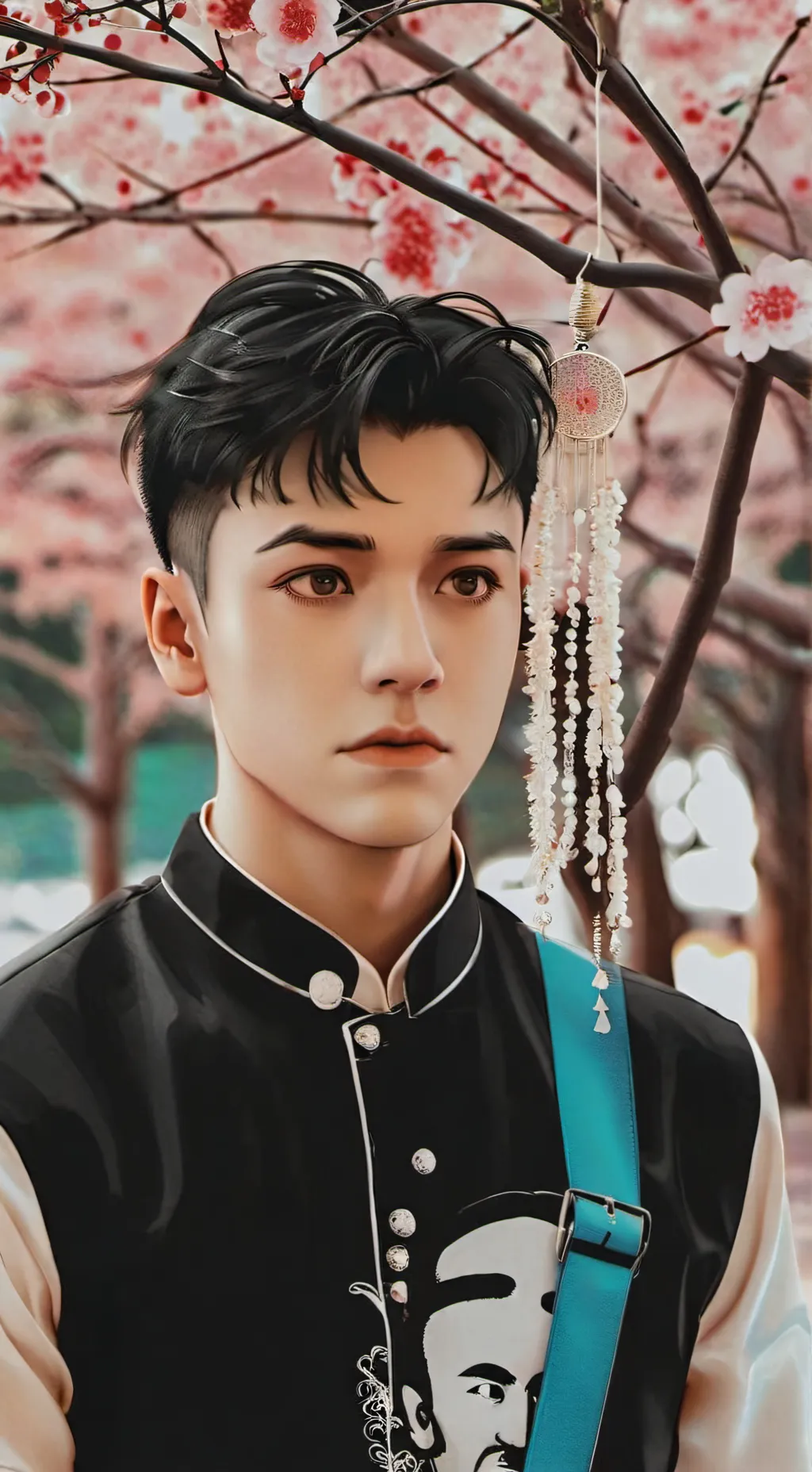 ai character: enmanuel 😃 background