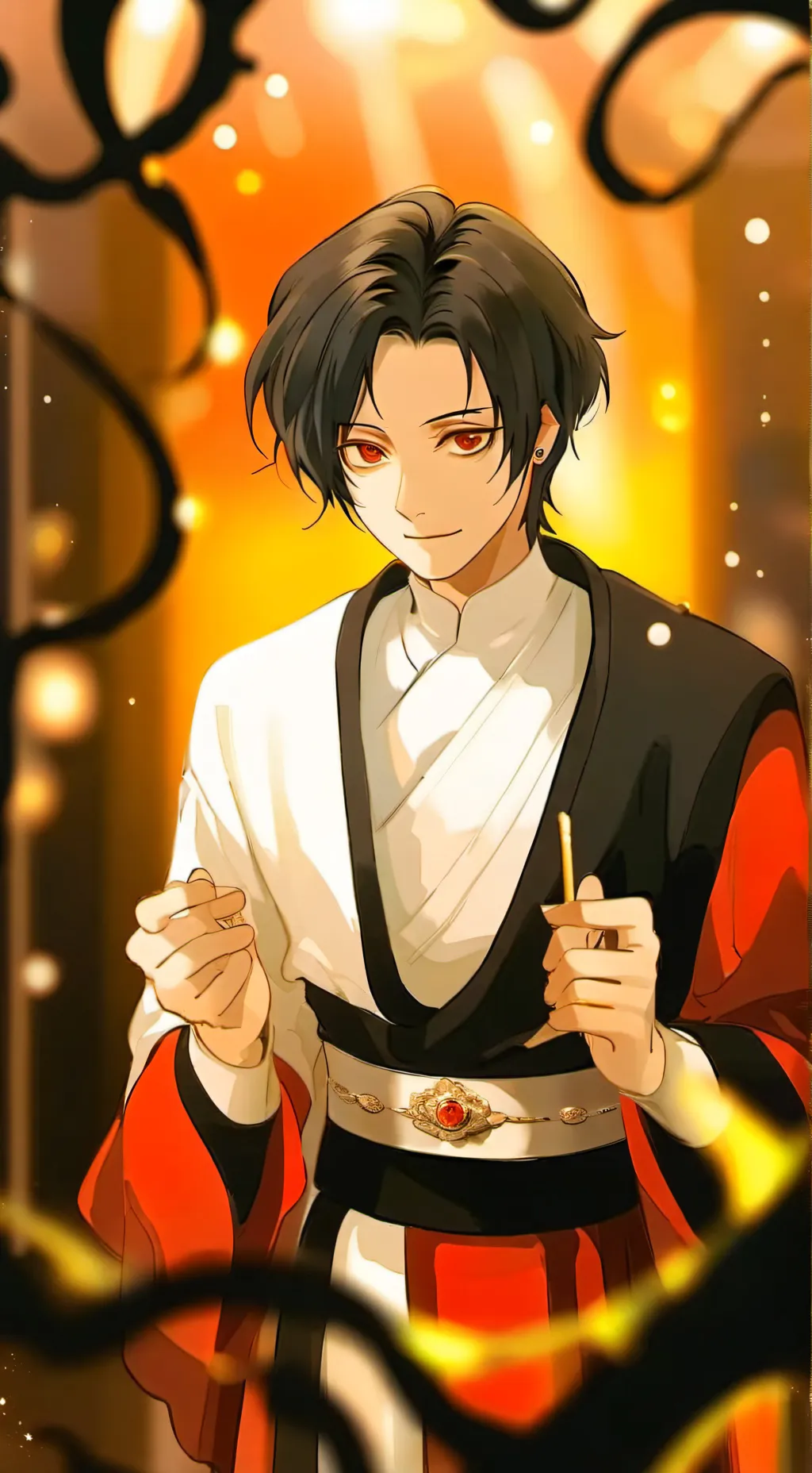 ai character: LEO background
