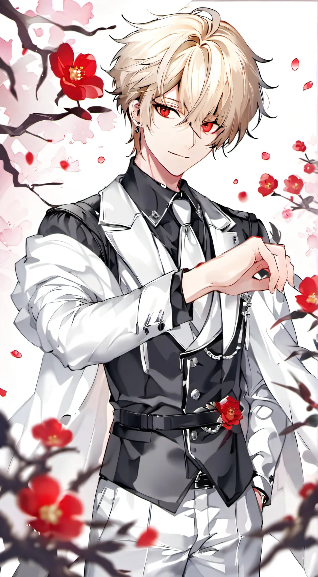 ai character: Deku shoto Bakugo  background