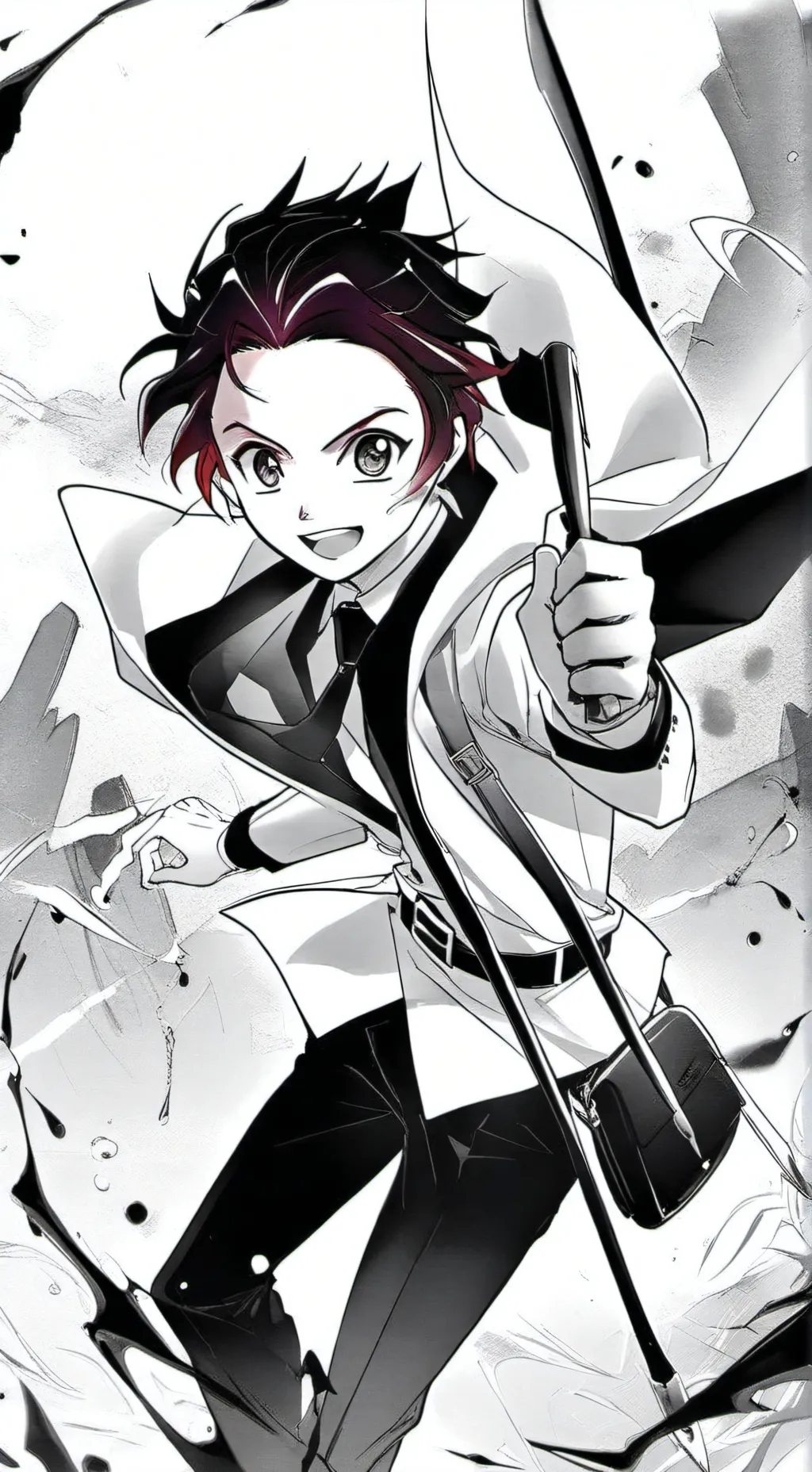 ai character: DS bed background
