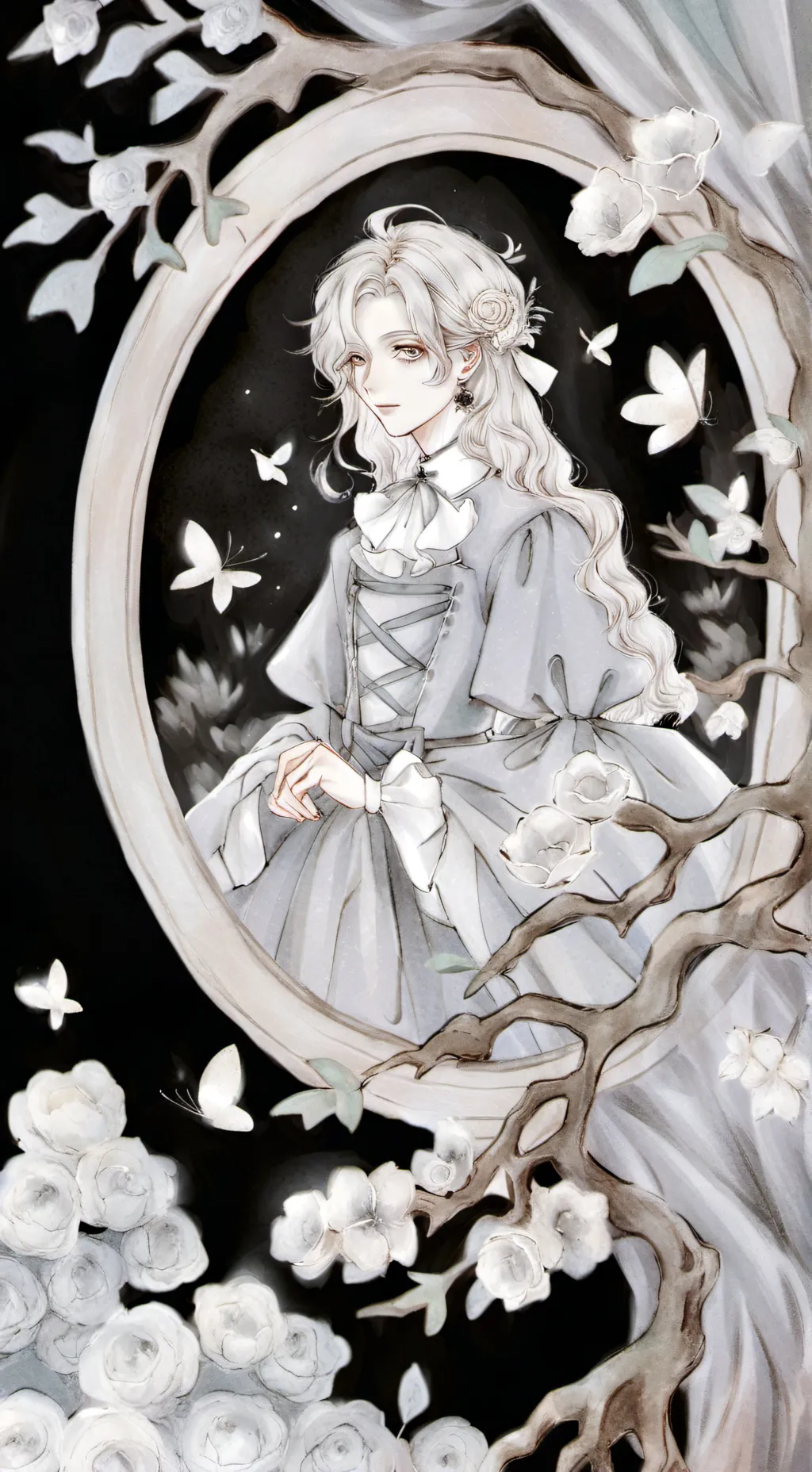 ai character: doukaza background
