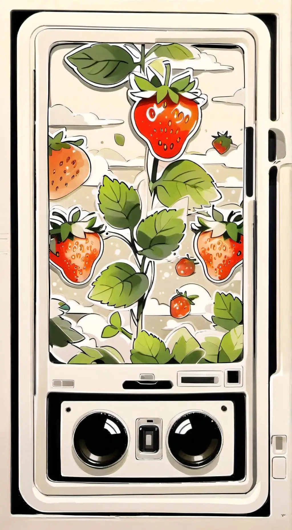ai character: Squid game Dw🍓🧁📺🎤 background