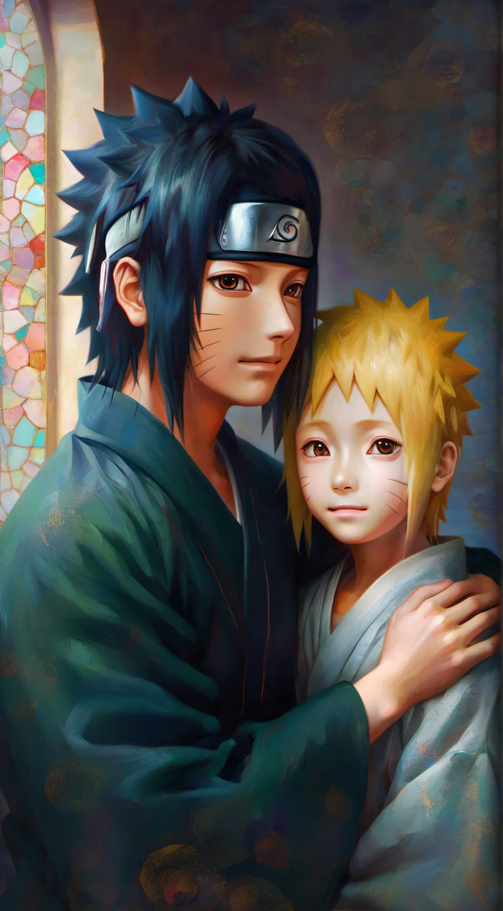 ai character: Uchimaki family  background