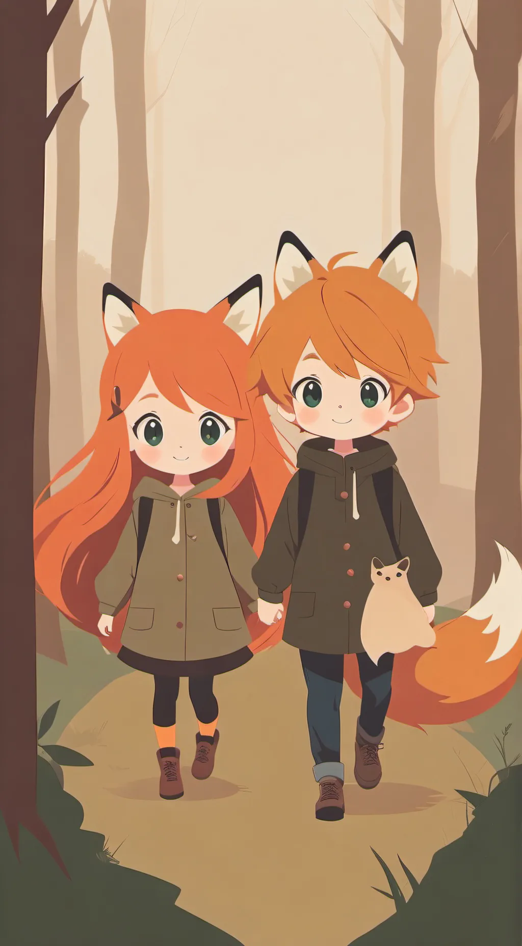 ai character: Fox school background