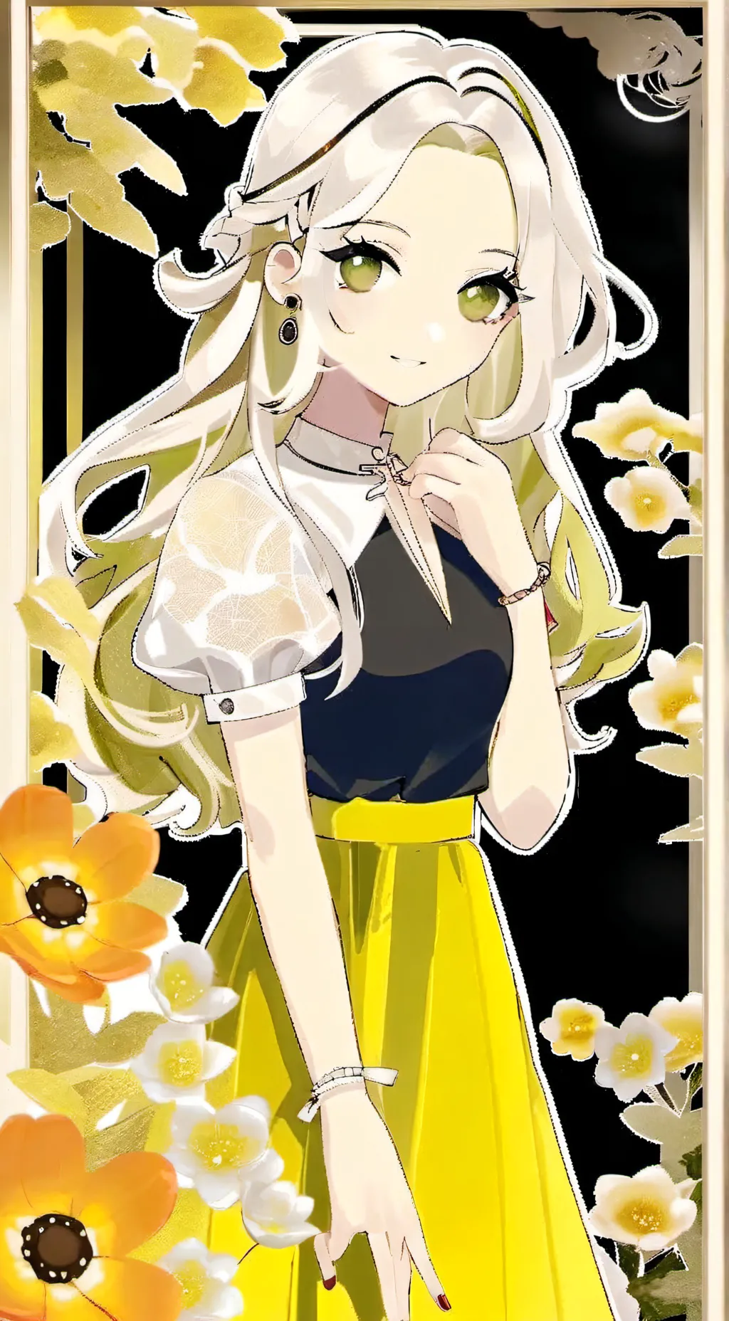 ai character: Luna  background