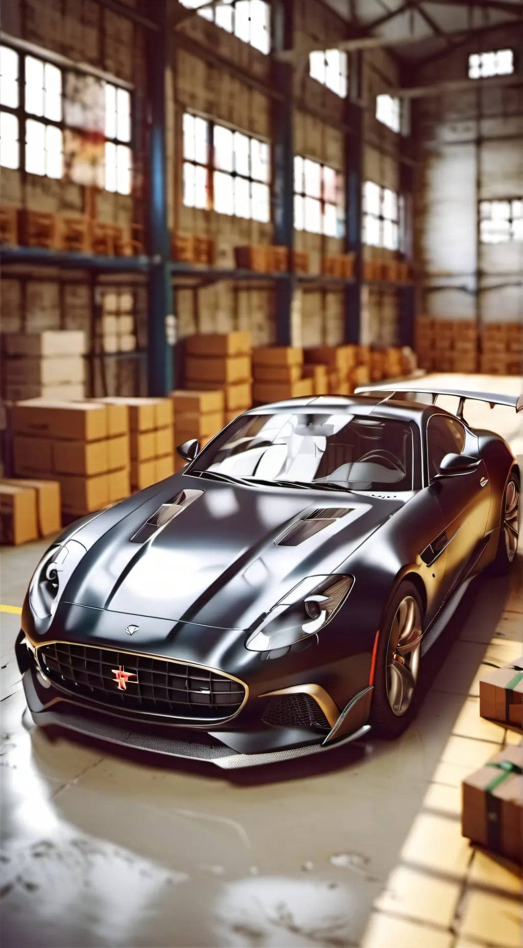 ai character: car background