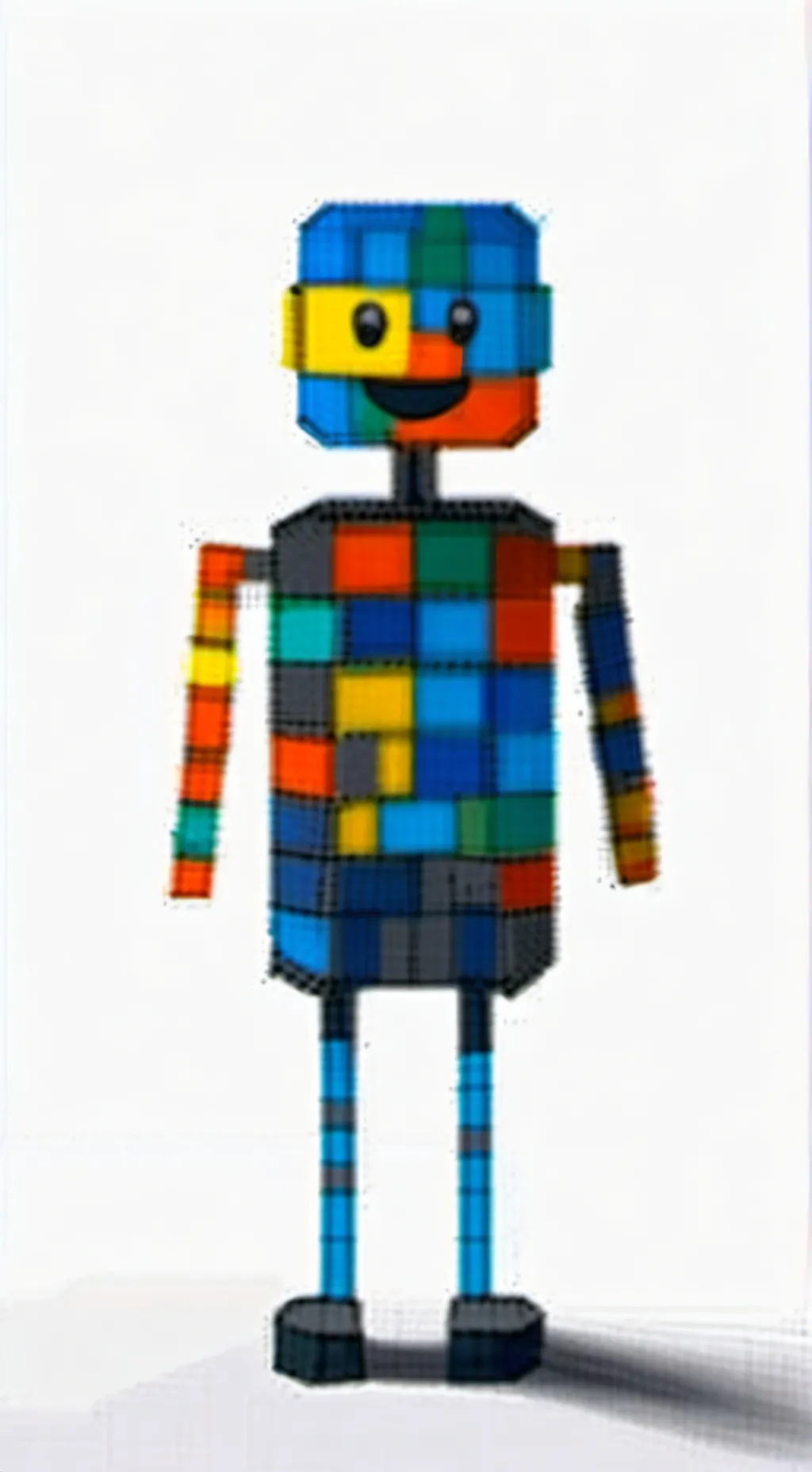 ai character: groovy background
