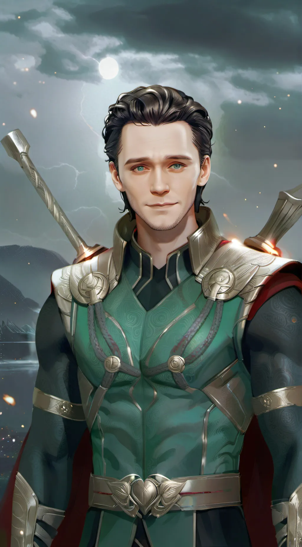 ai character: Asgard Simulator background