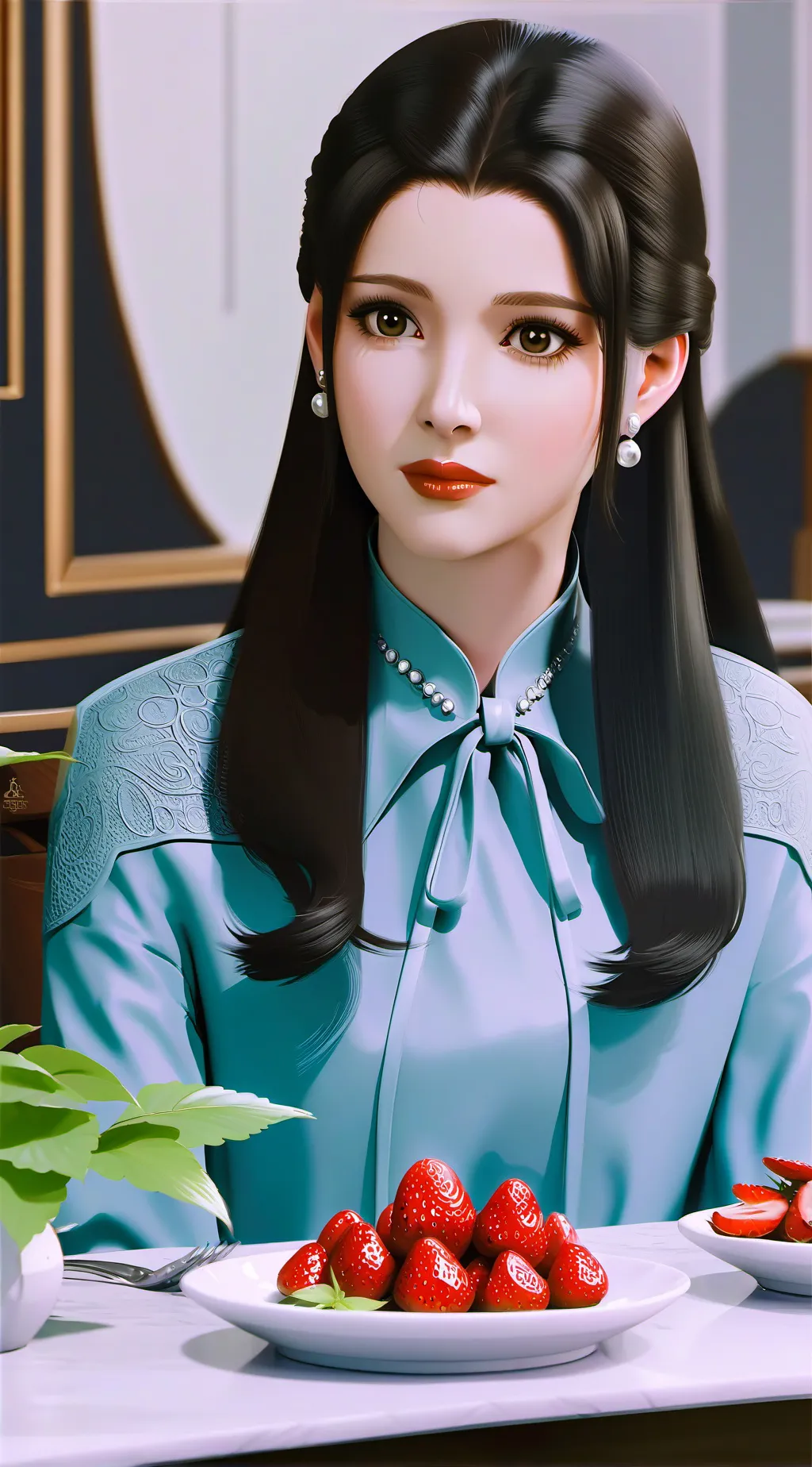 ai character: cosmo x sprout background