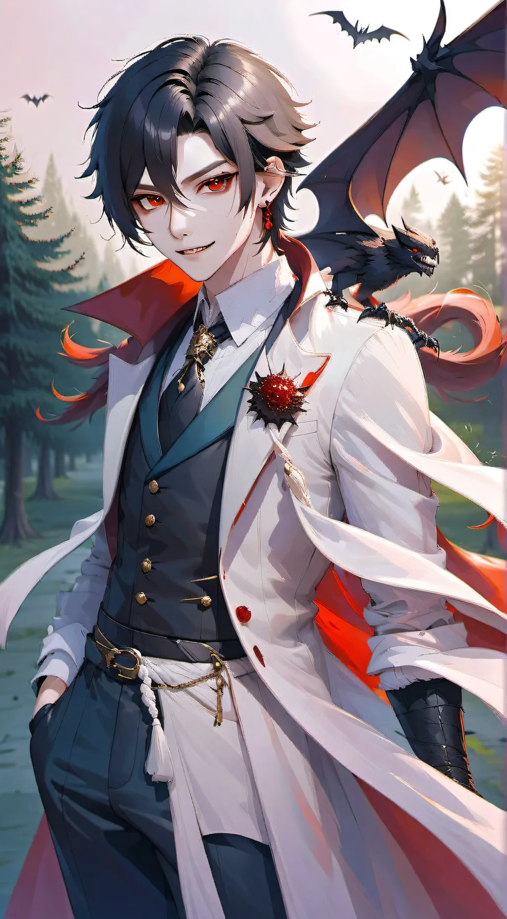 ai character: vampire victor background