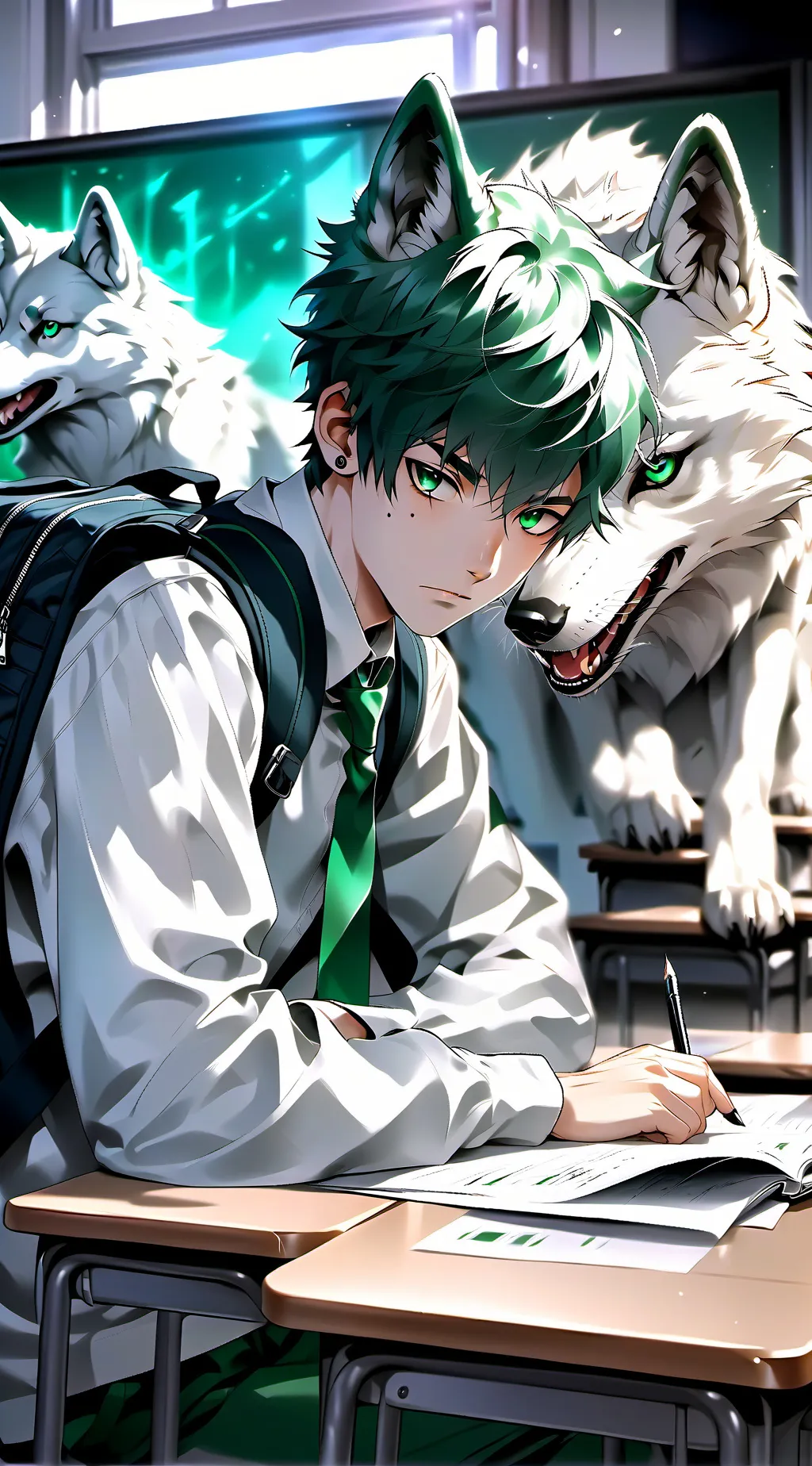 ai character: Elias Thorne background