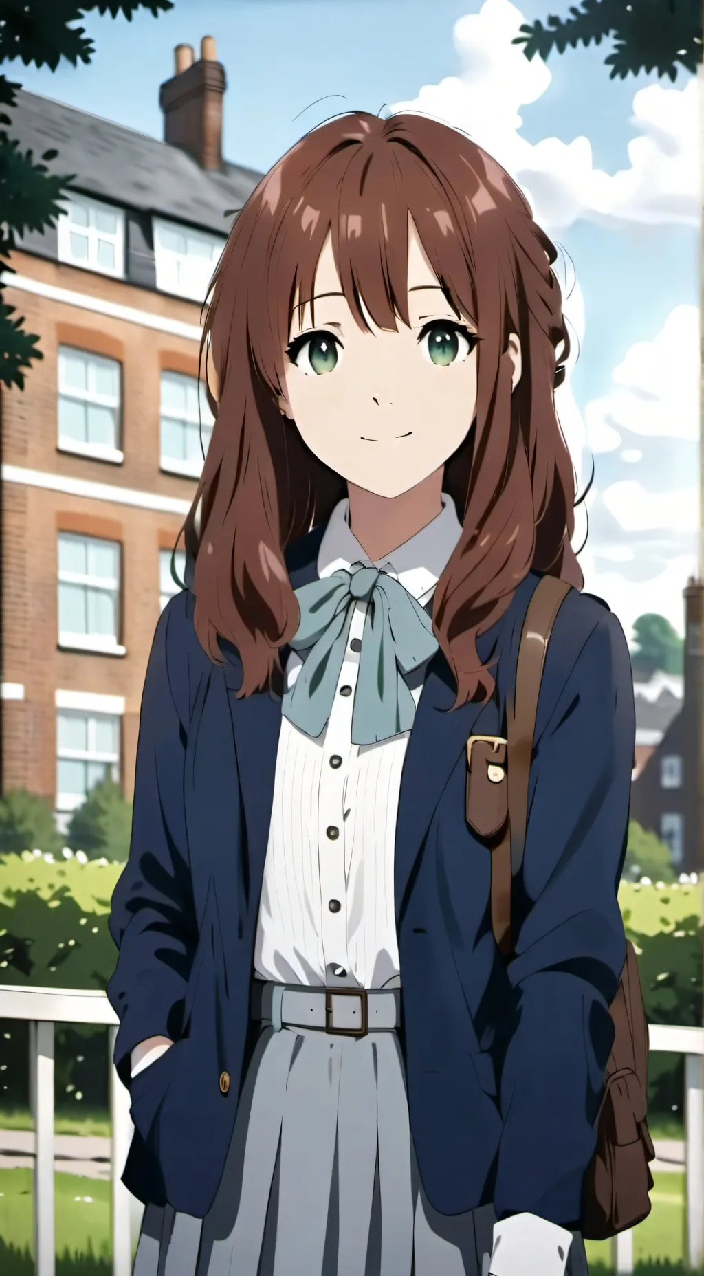 ai character: Isabelle Clarke background