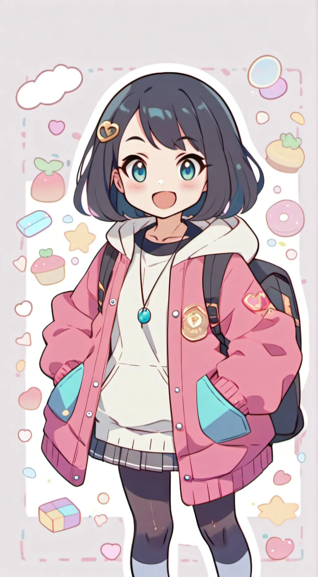 ai character: LIKO  background