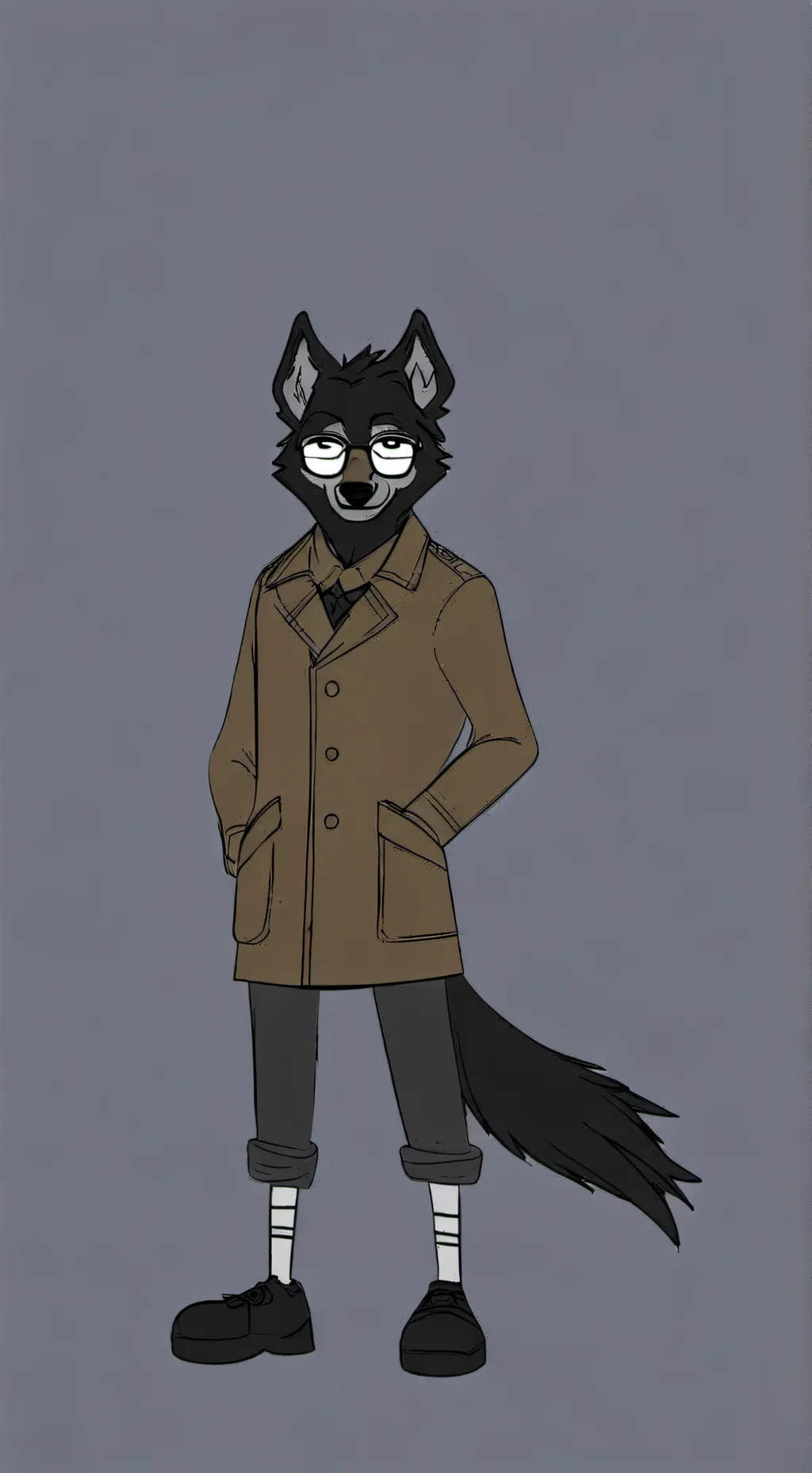 ai character: A friend (furry)  background