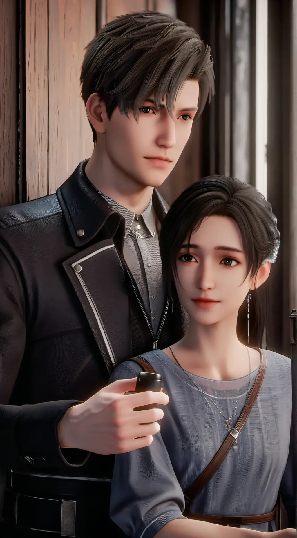 ai character: chris background