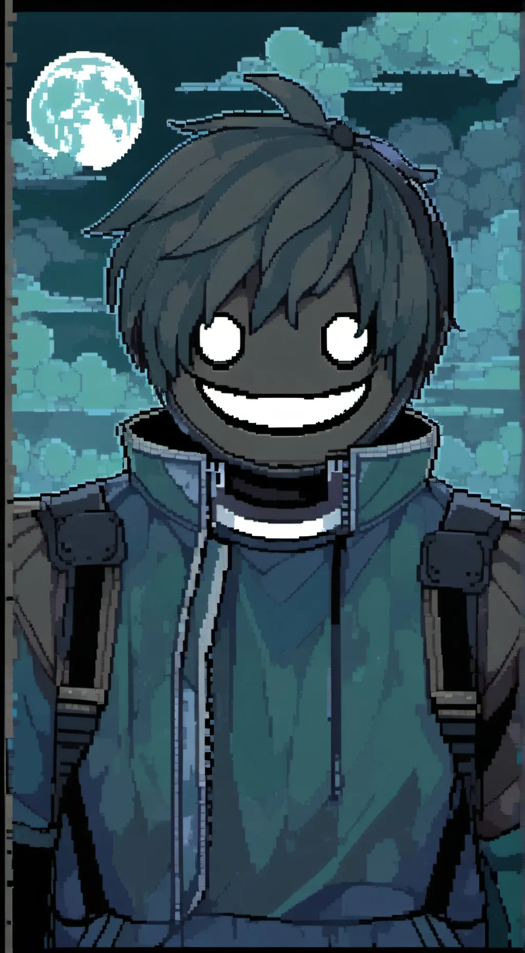 ai character: moon&sun&fnaf sb background