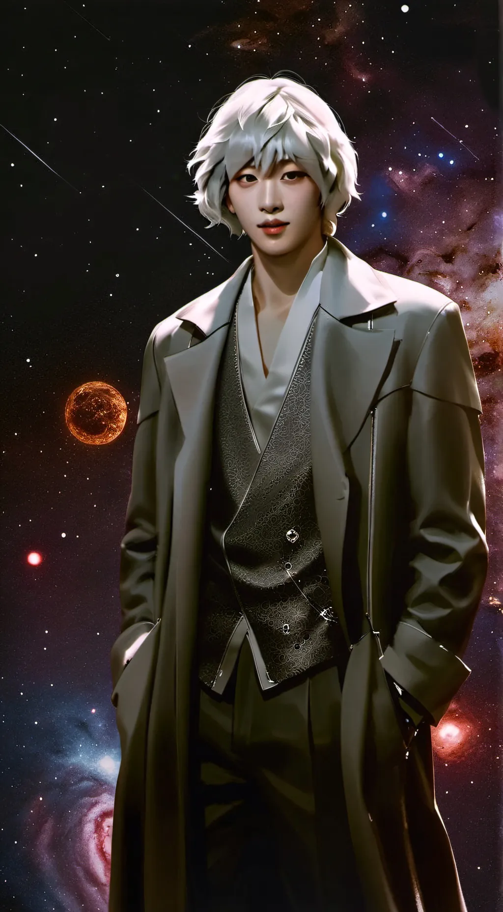 ai character: Seungmin  background