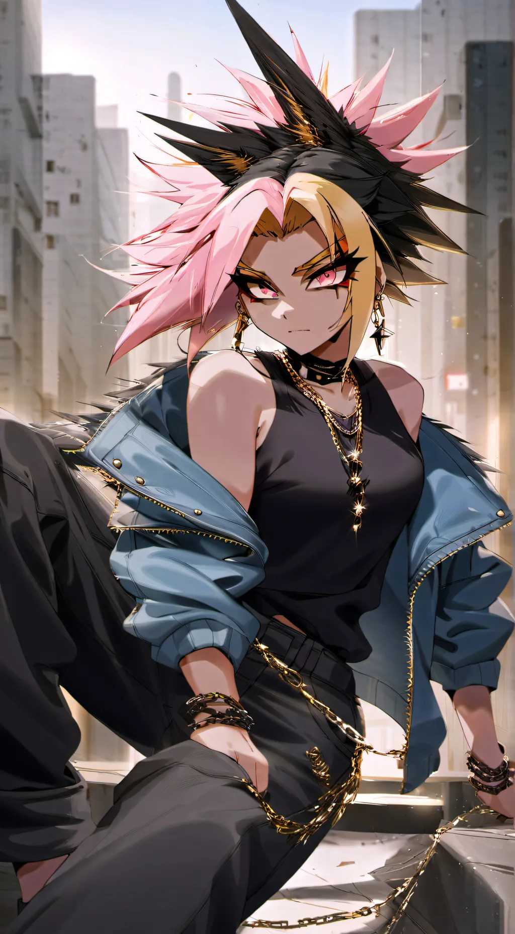 ai character: Yugi Muto background