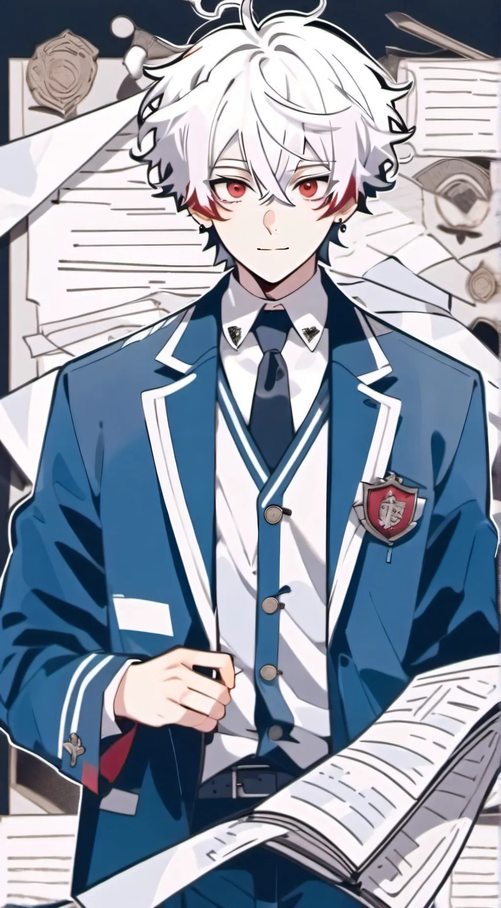 ai character: William background