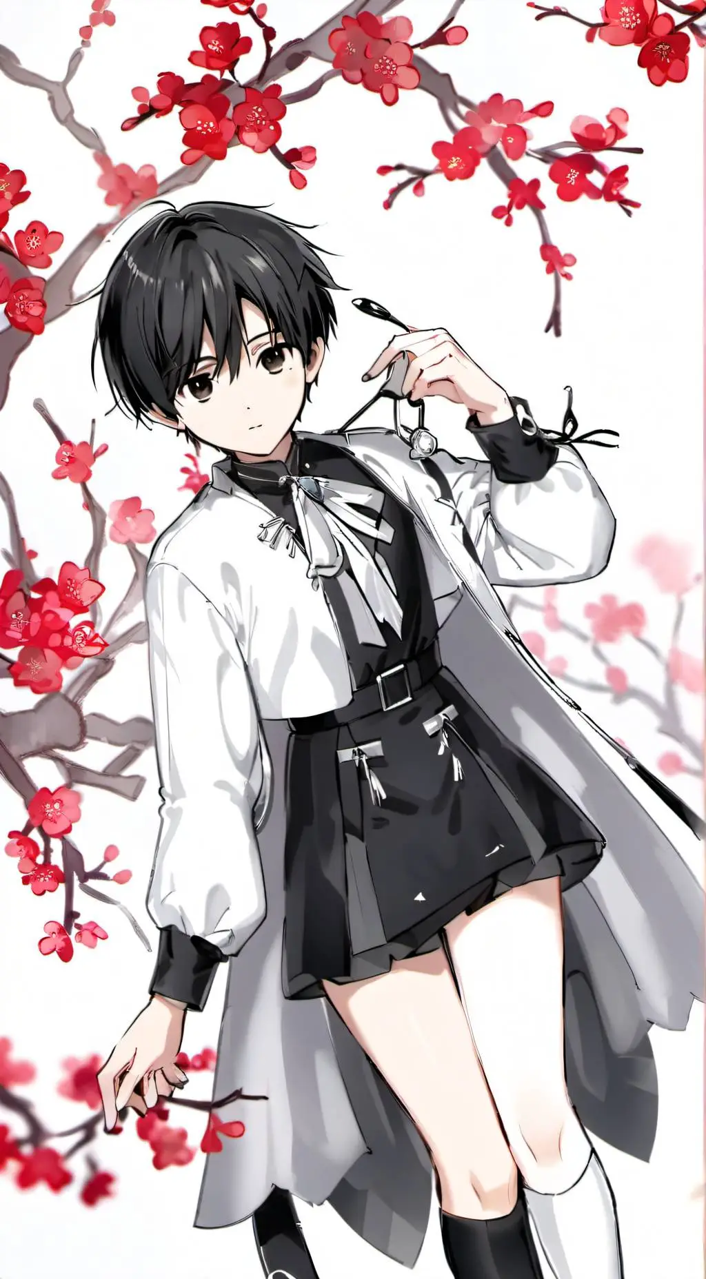 ai character: Ocean background