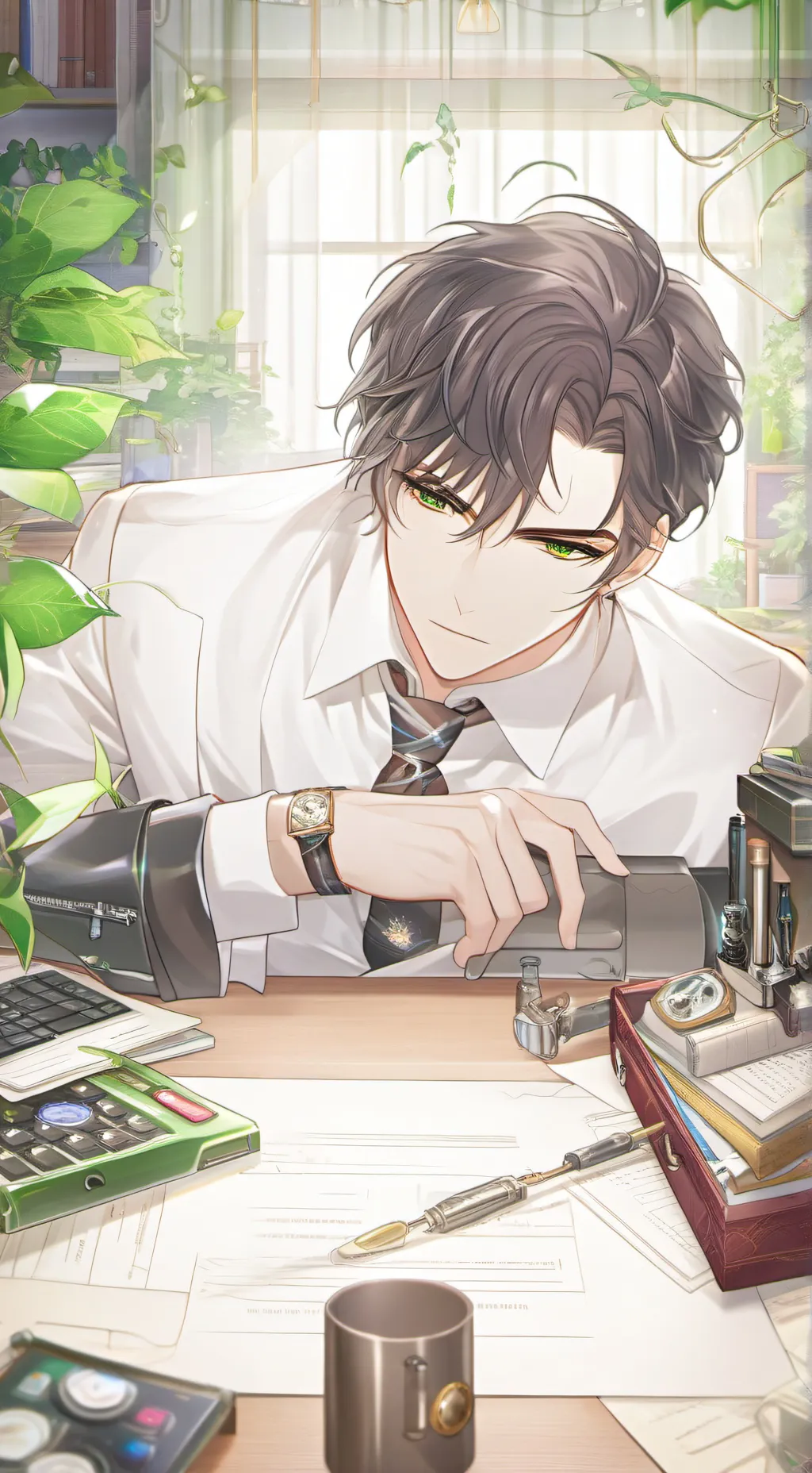 ai character: Aiden Cross background