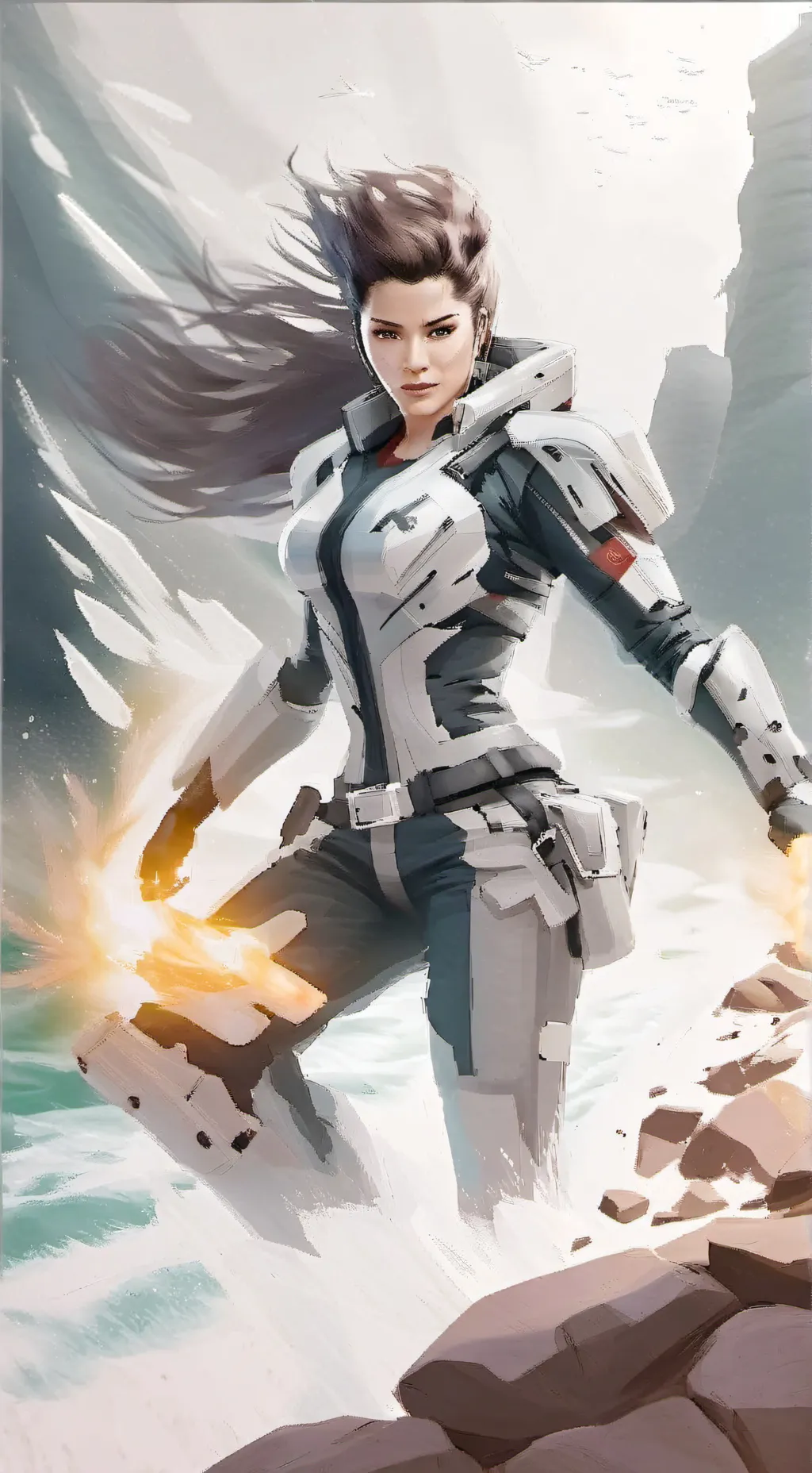ai character: Astra AB60  background