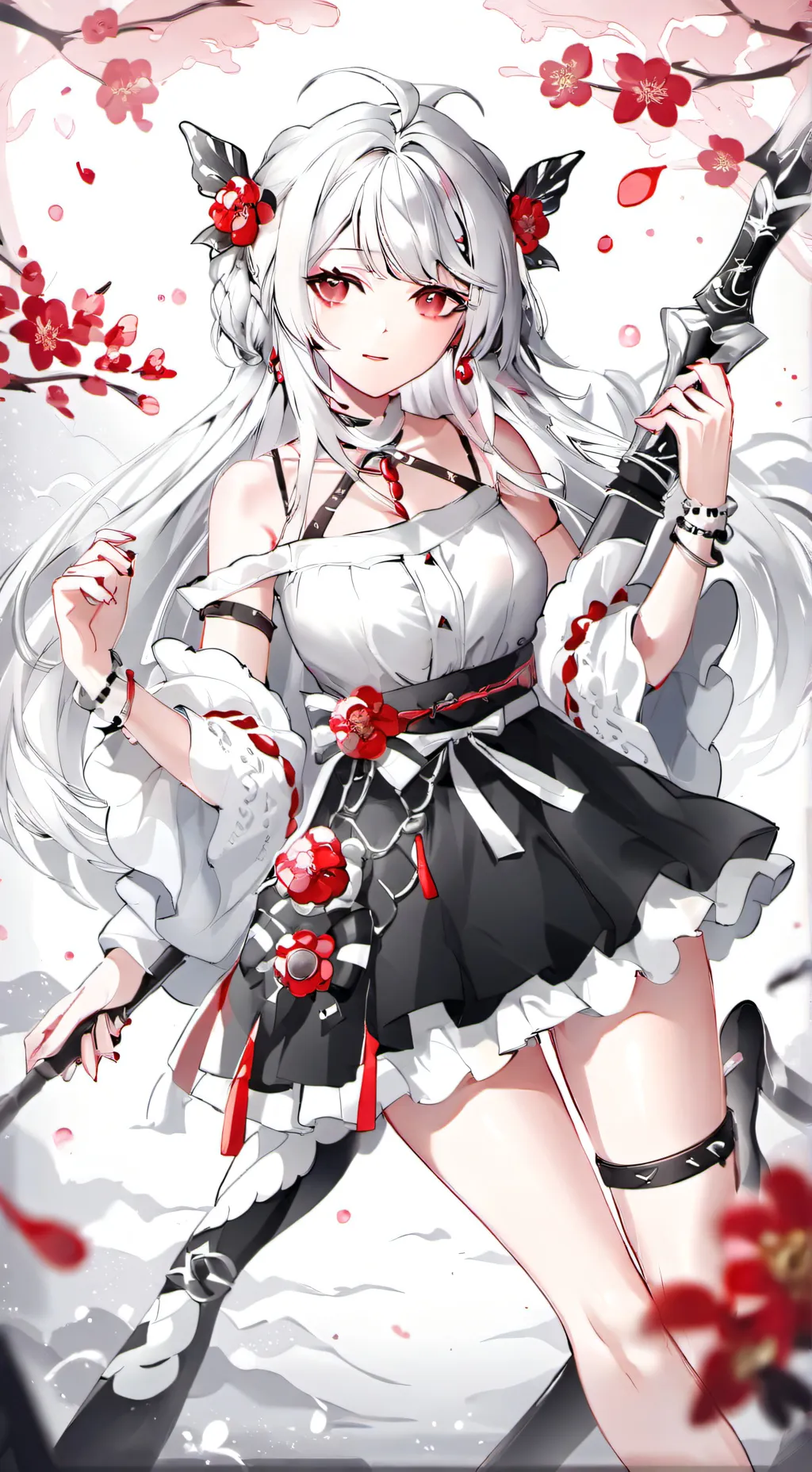 ai character: Karina  background