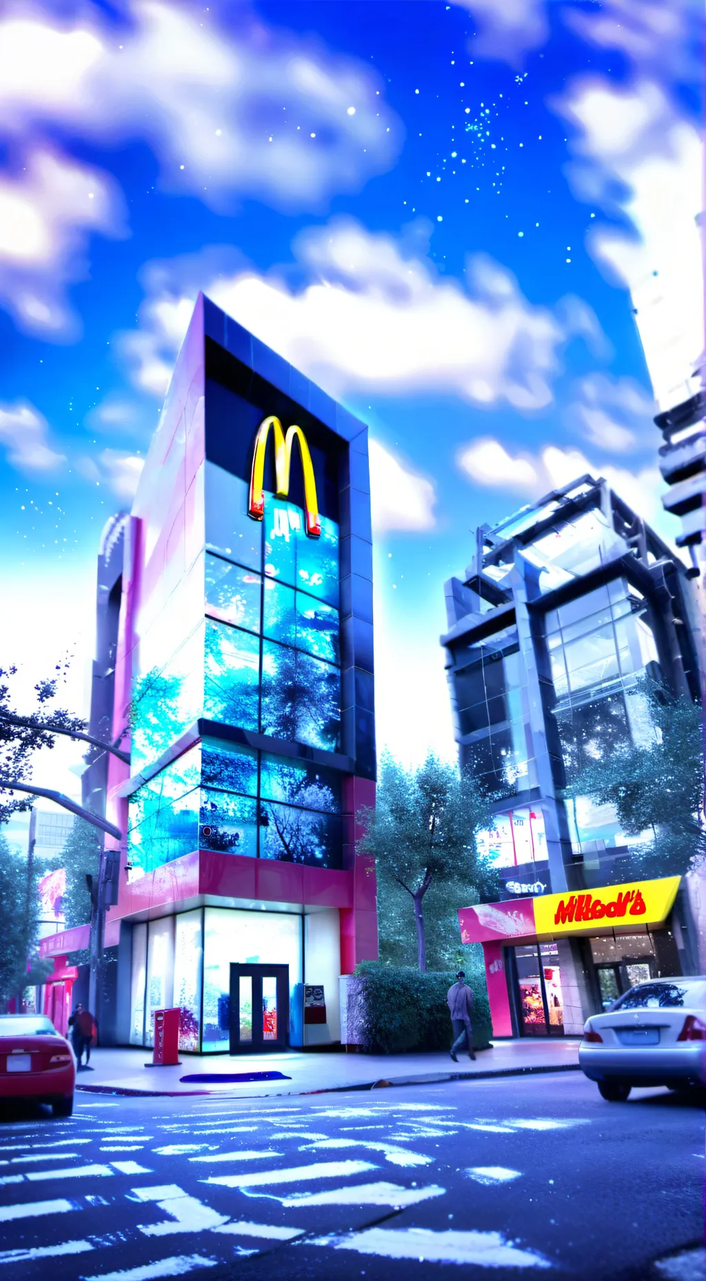 ai character: Jjk McDonald’s  background