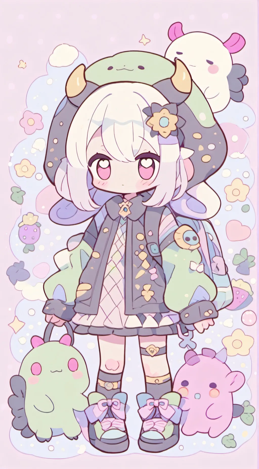 ai character: ella background