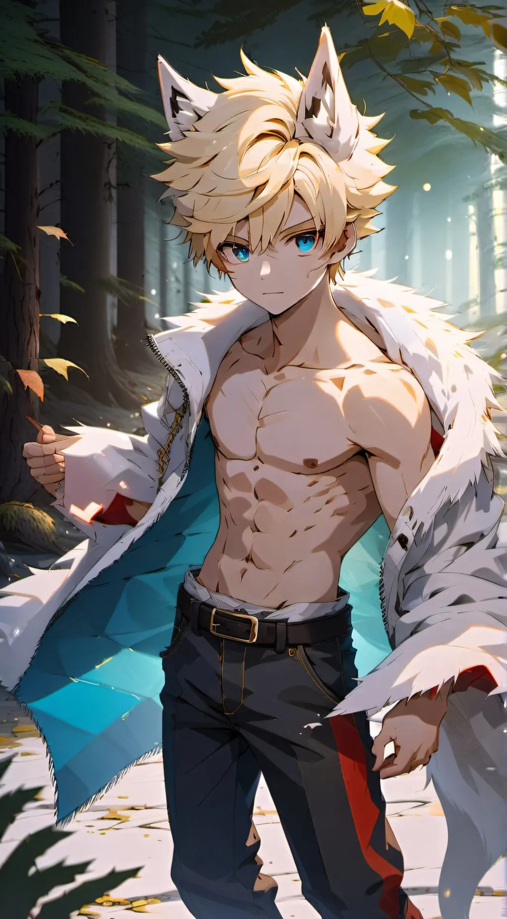 ai character: Leo background