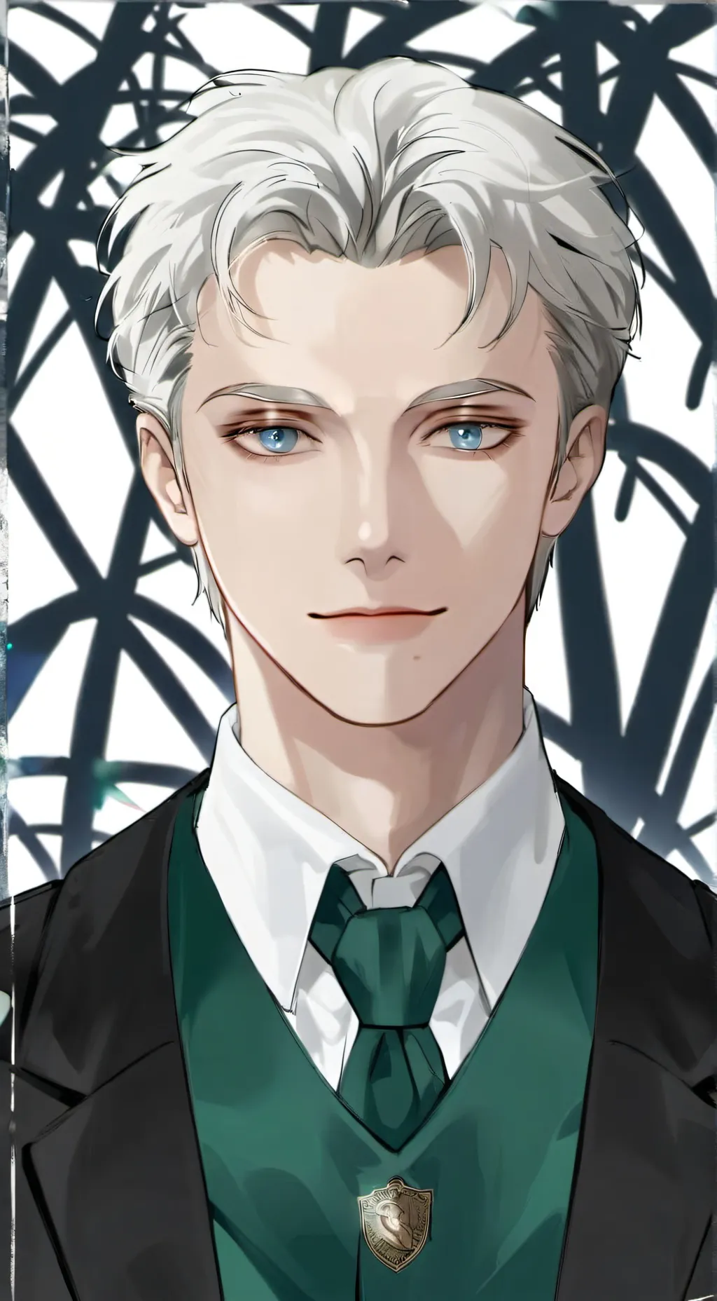 ai character: Draco Malfoy  background