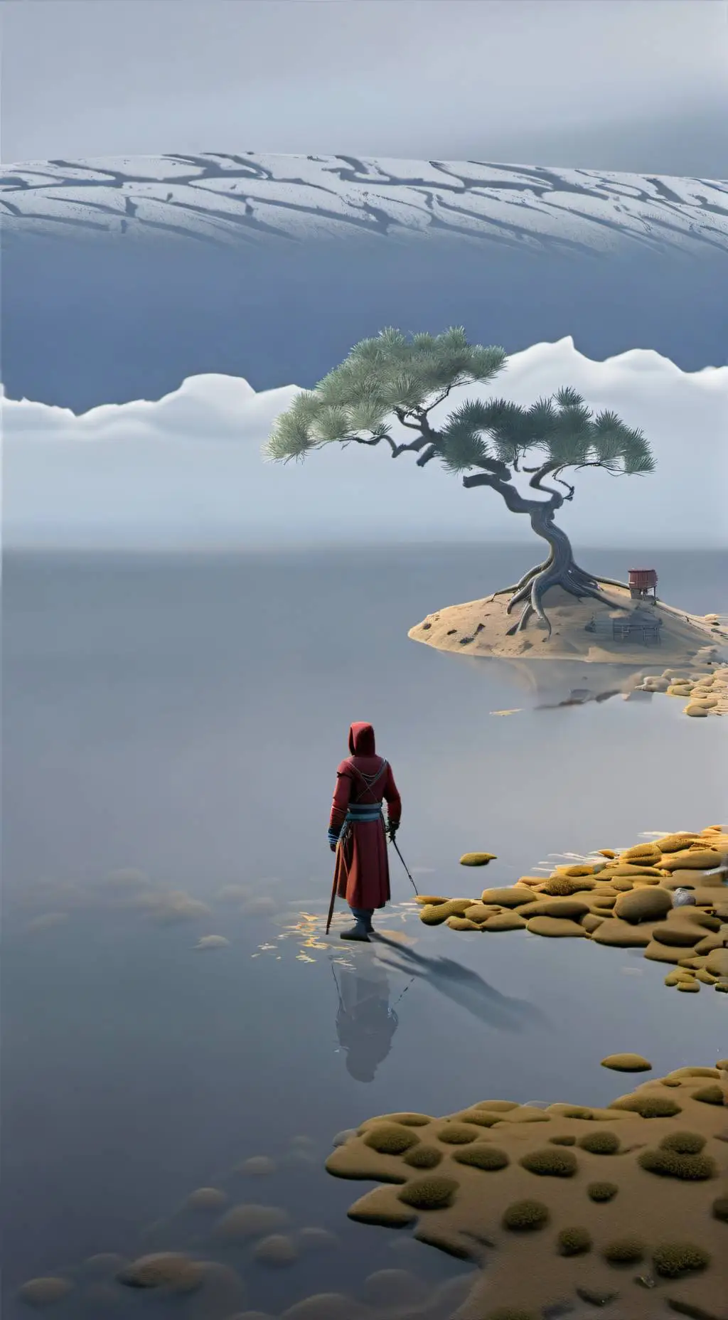 ai character: test background