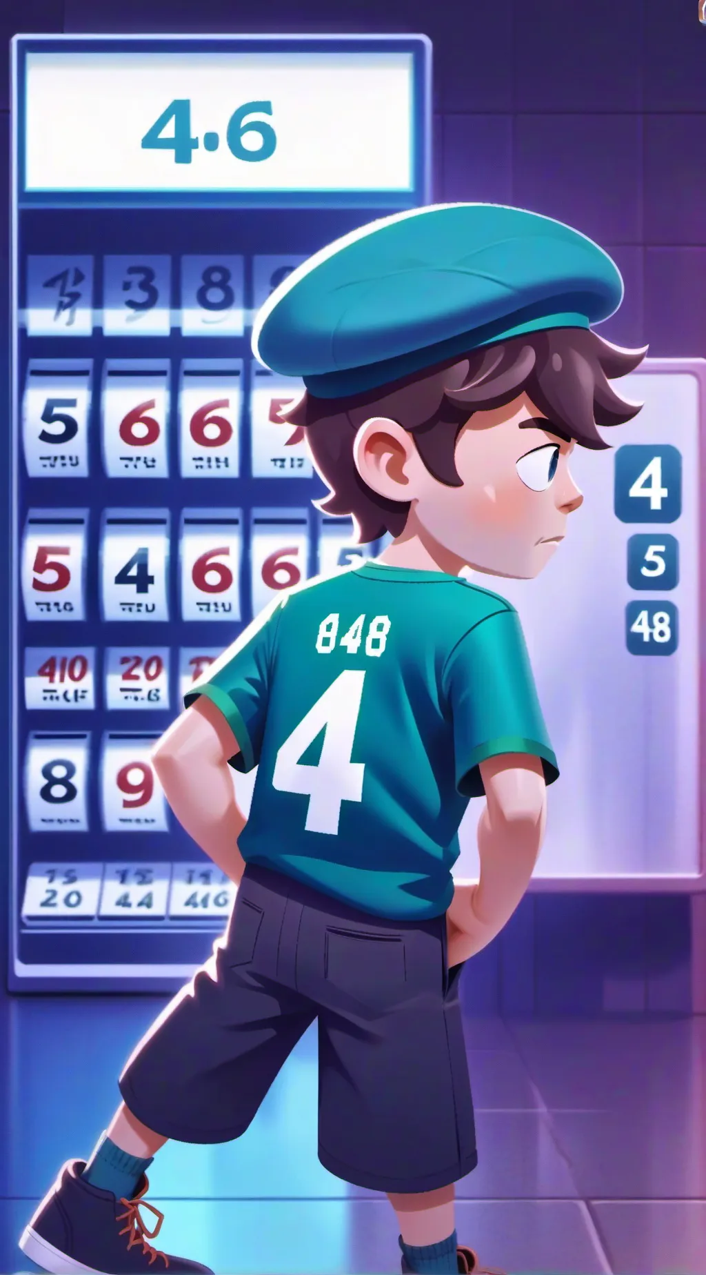 ai character: player 456 background