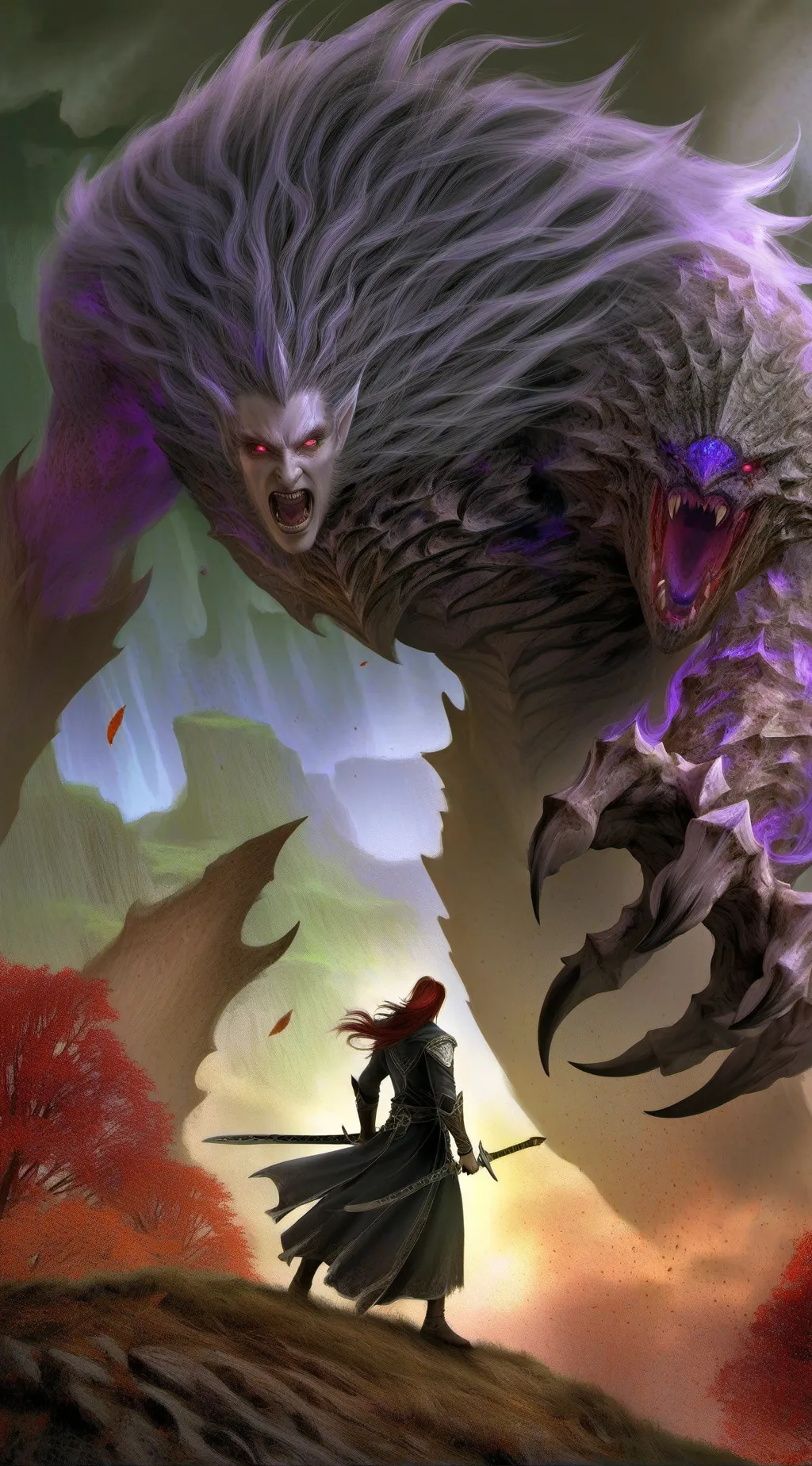 ai character: Darkness Infection background