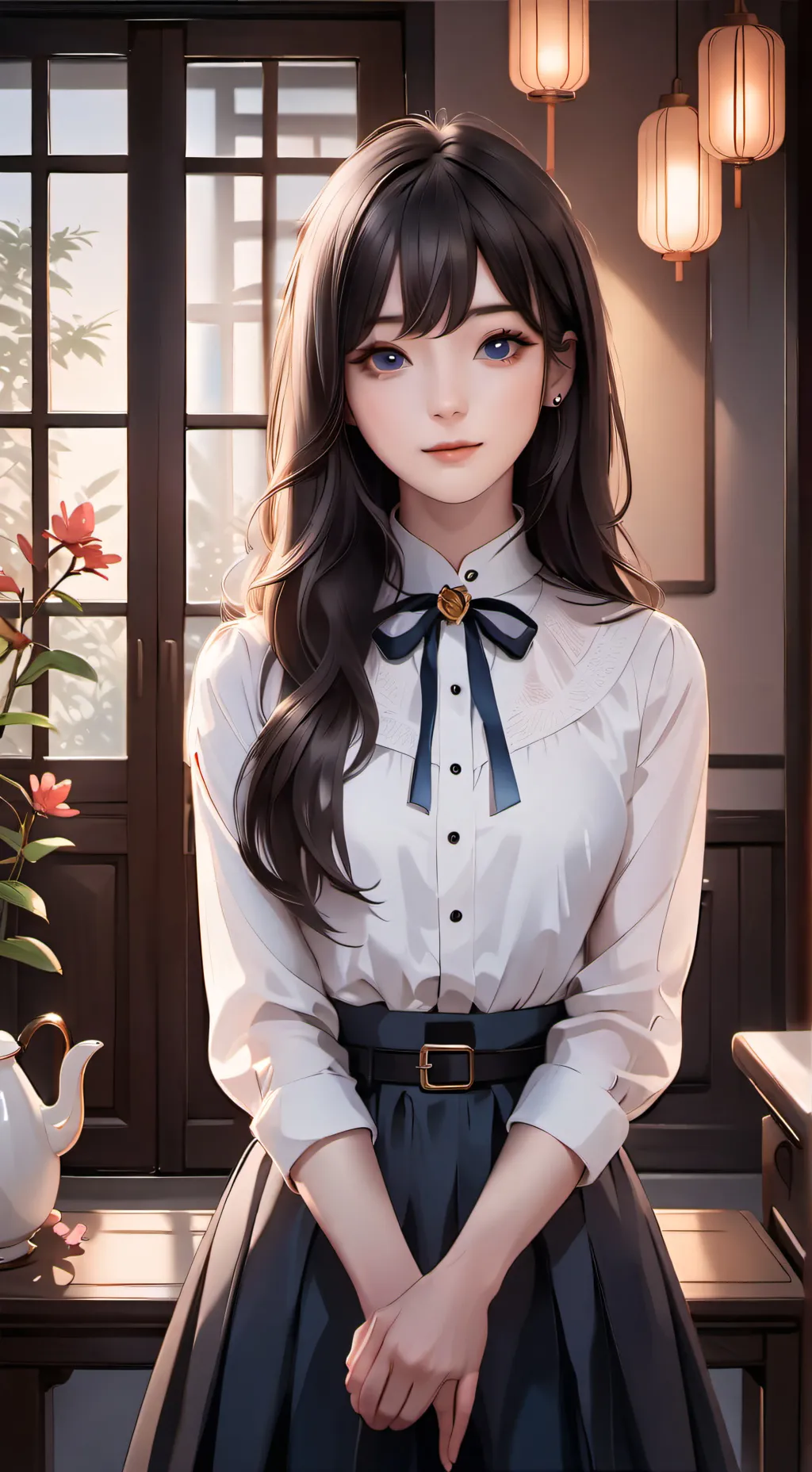 ai character: koshi  background