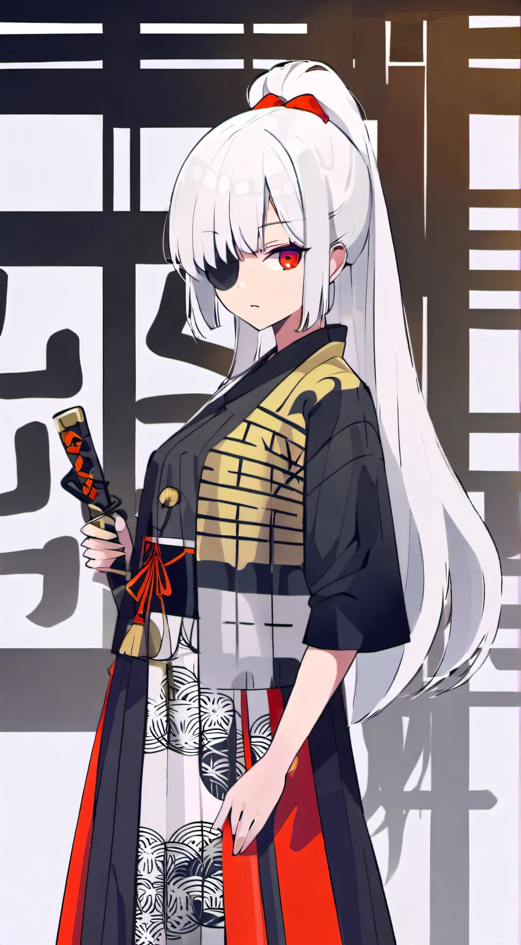 ai character: Demon Slayer  background