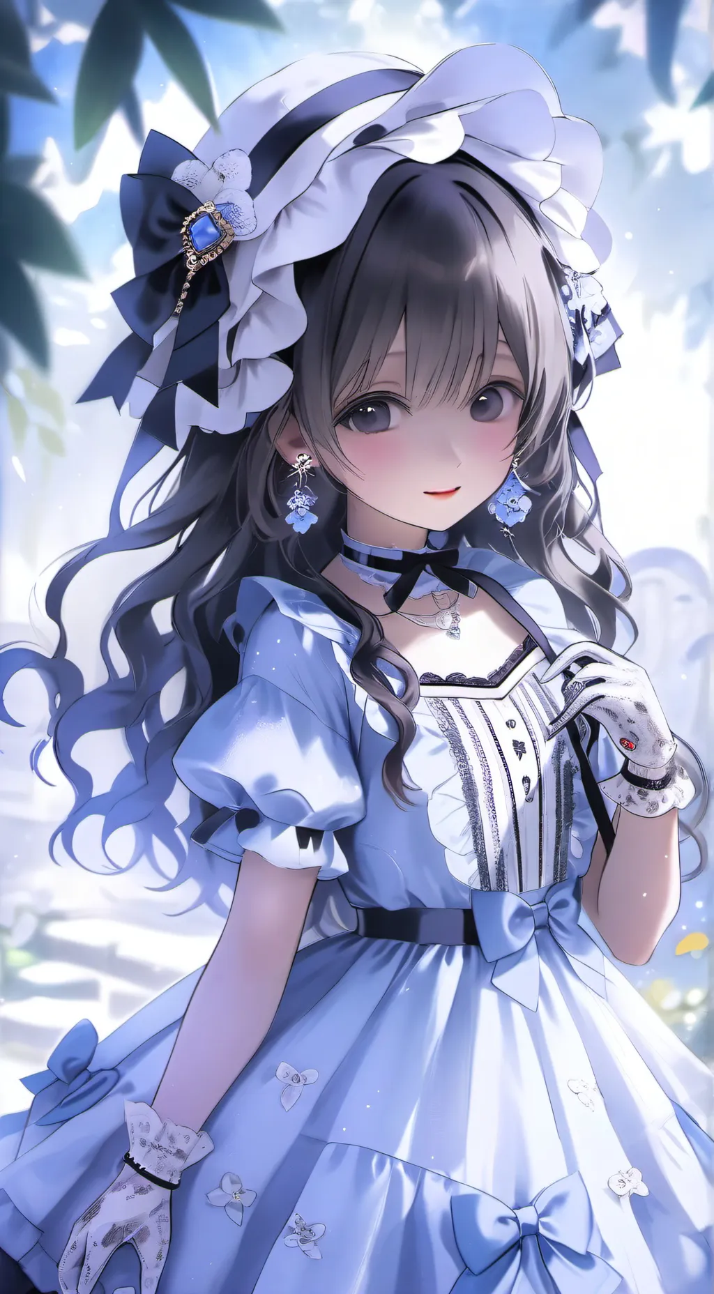 ai character: lilly background