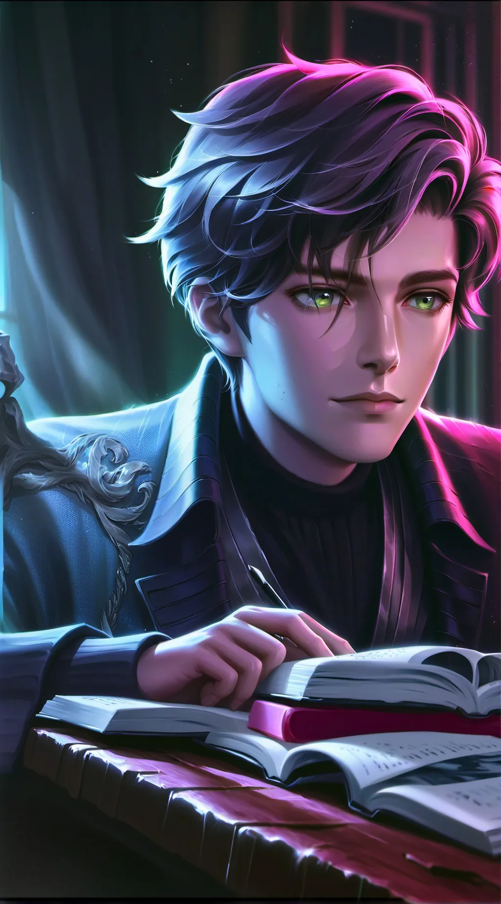 ai character: Eliot background