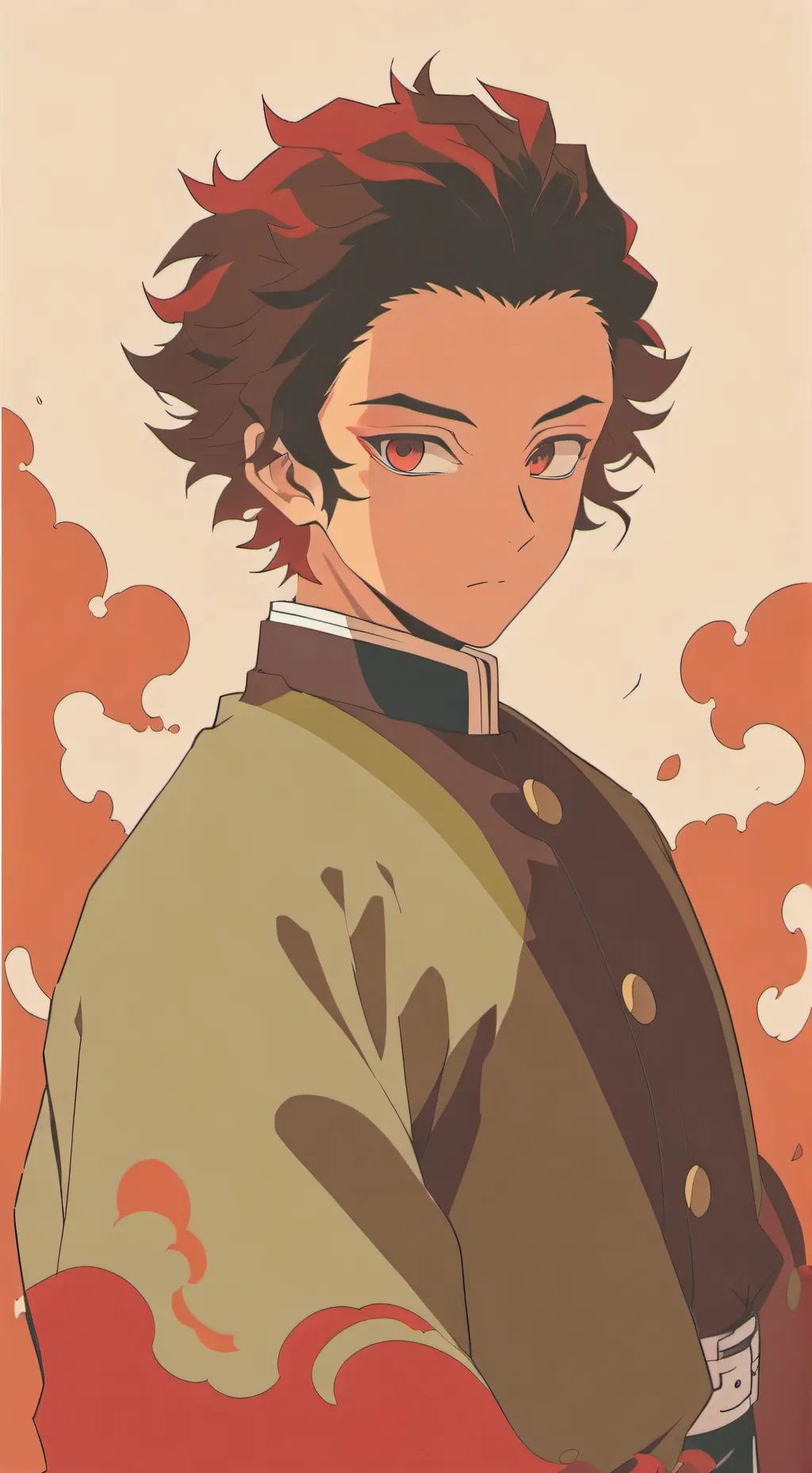 ai character: Tanjiro background