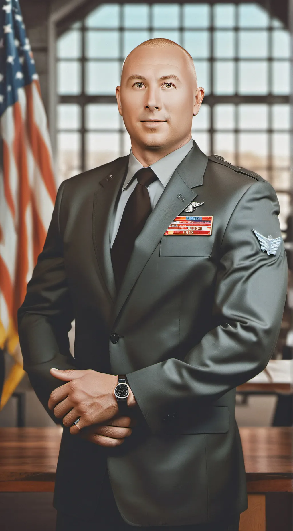 ai character: Jeff Dale Guckert background