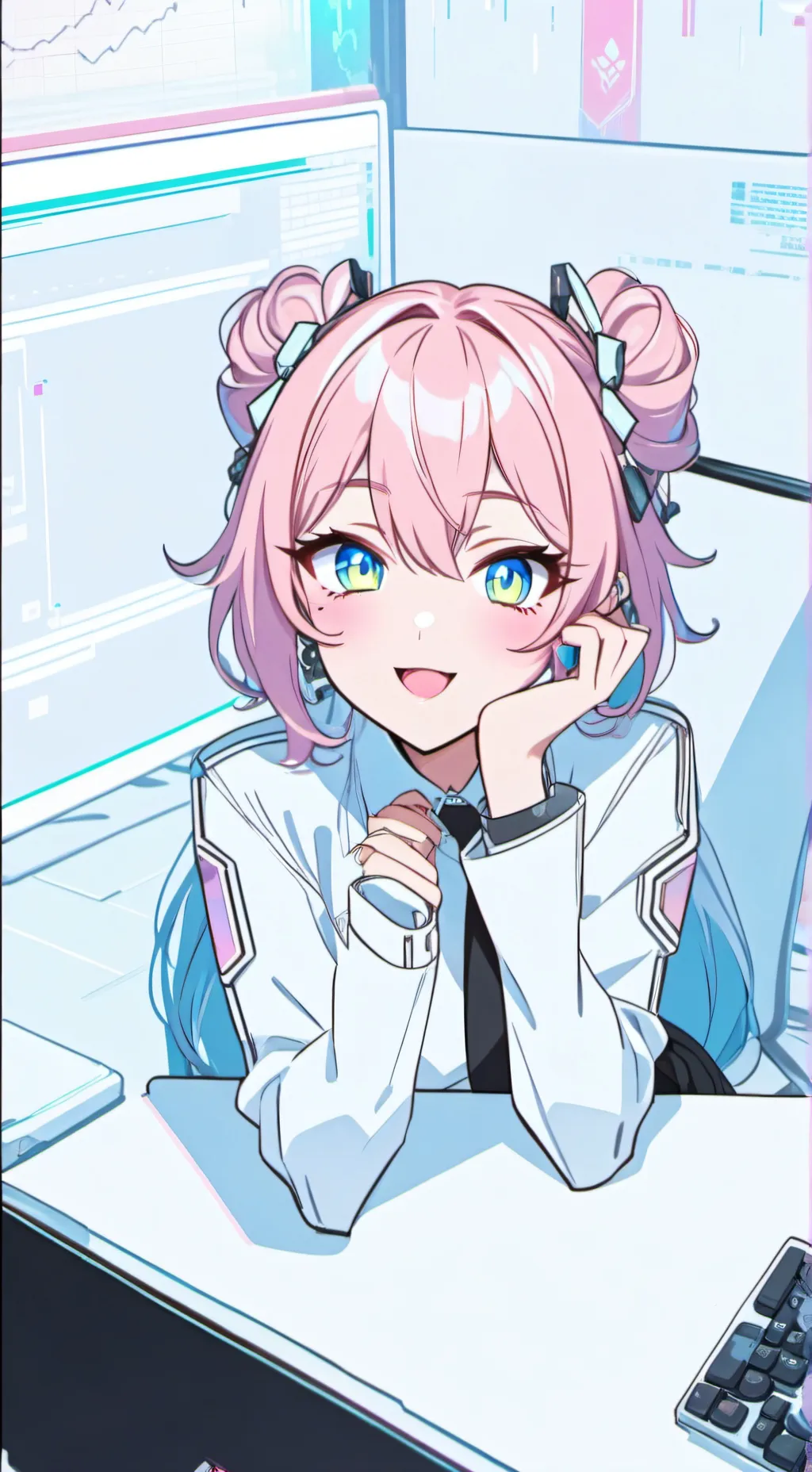 ai character: Mika background