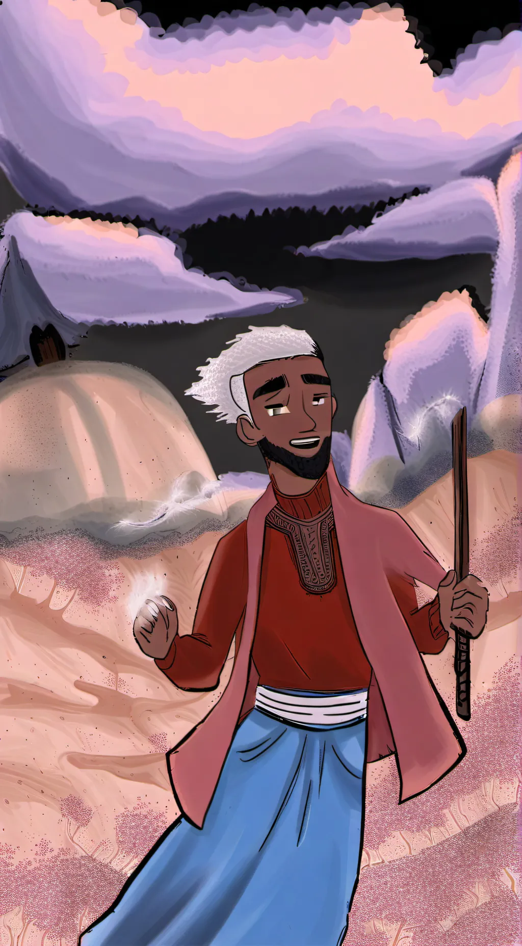ai character: Zane background